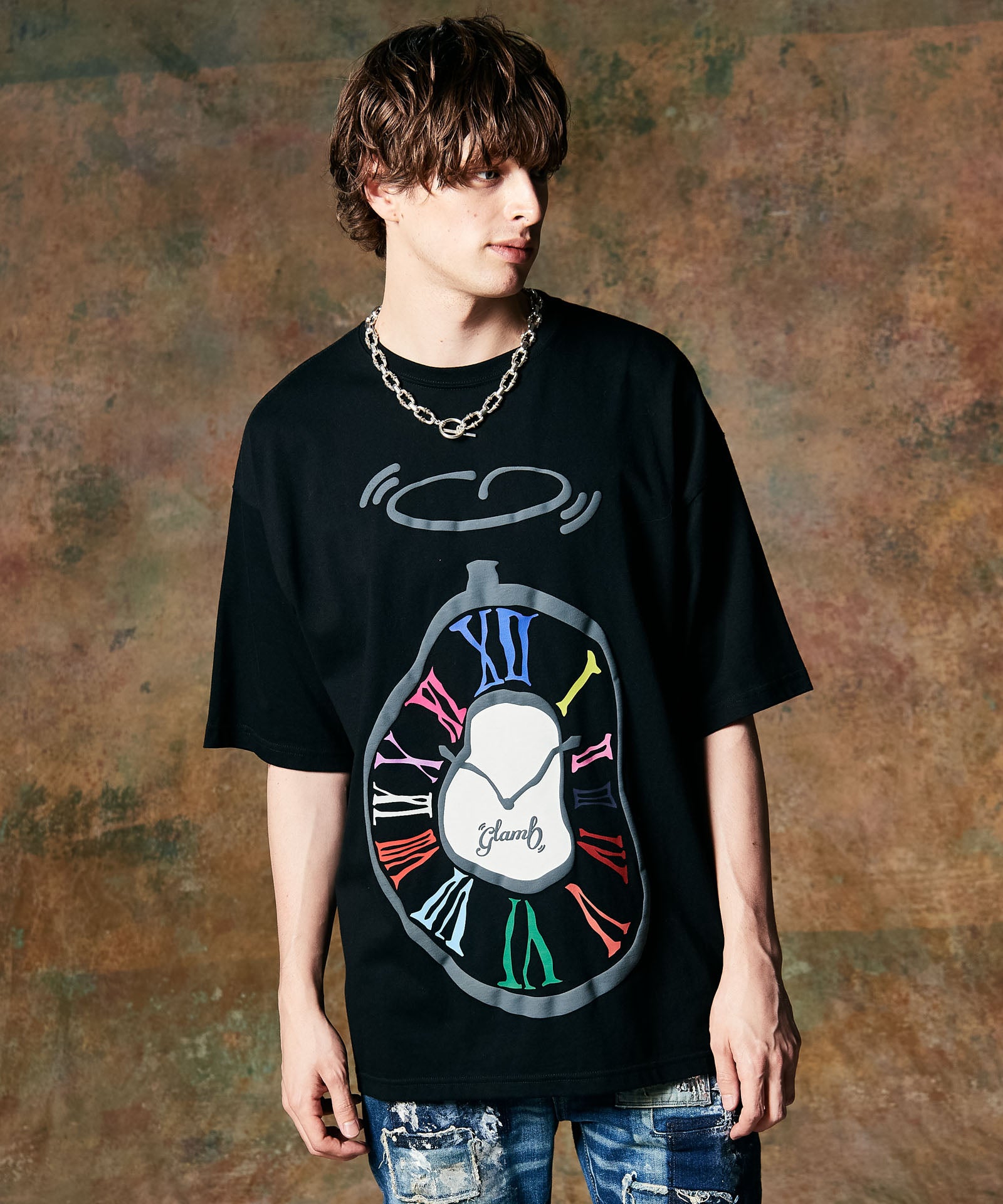 CITYSHOP ツイストビッグＴシャツ ブラック SITRY（シトリー） tシャツ High Twist Function T-shirt/ドライ