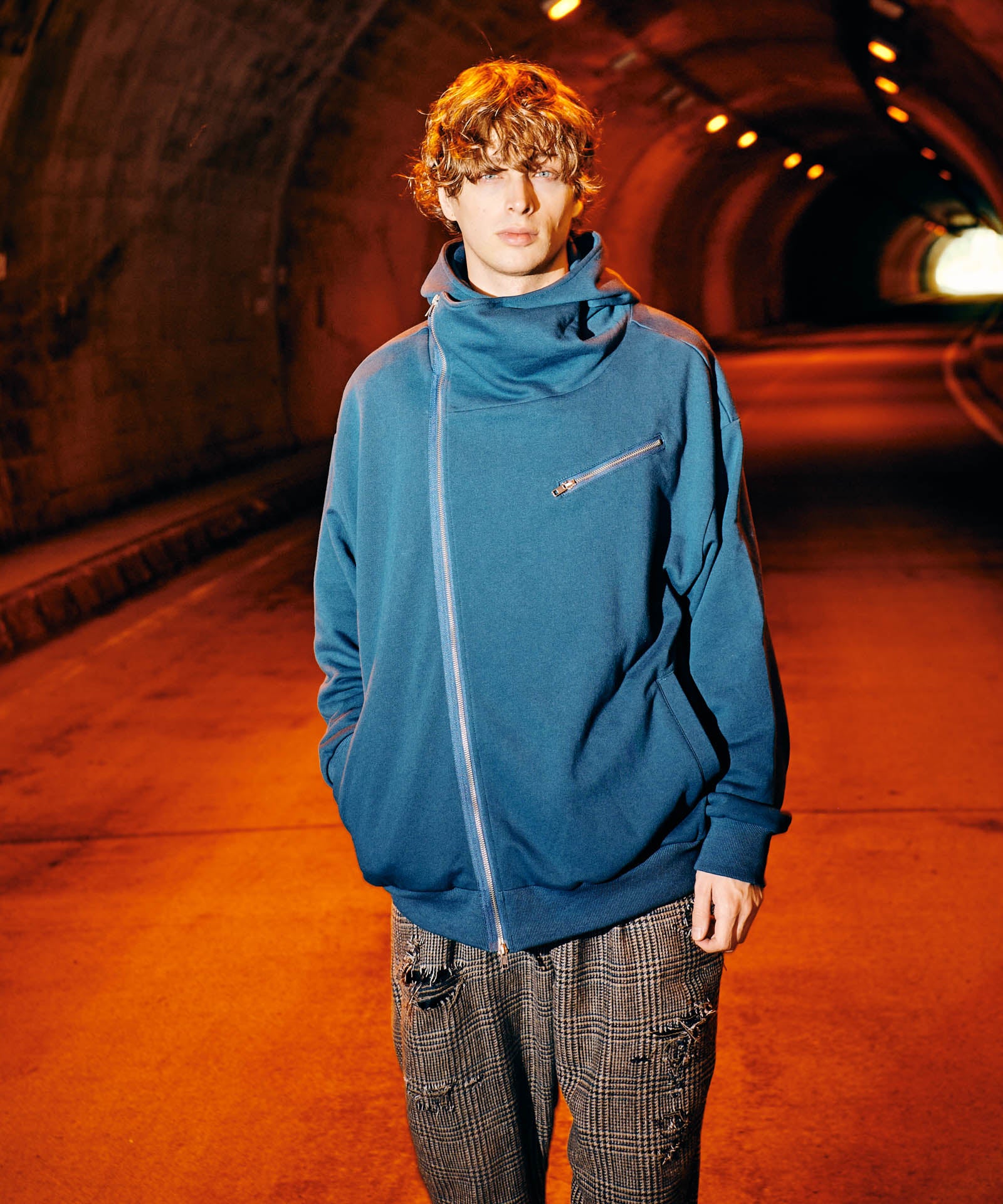 GB0424/CS21 : High Neck Riders Hoodie / ハイネックライダース