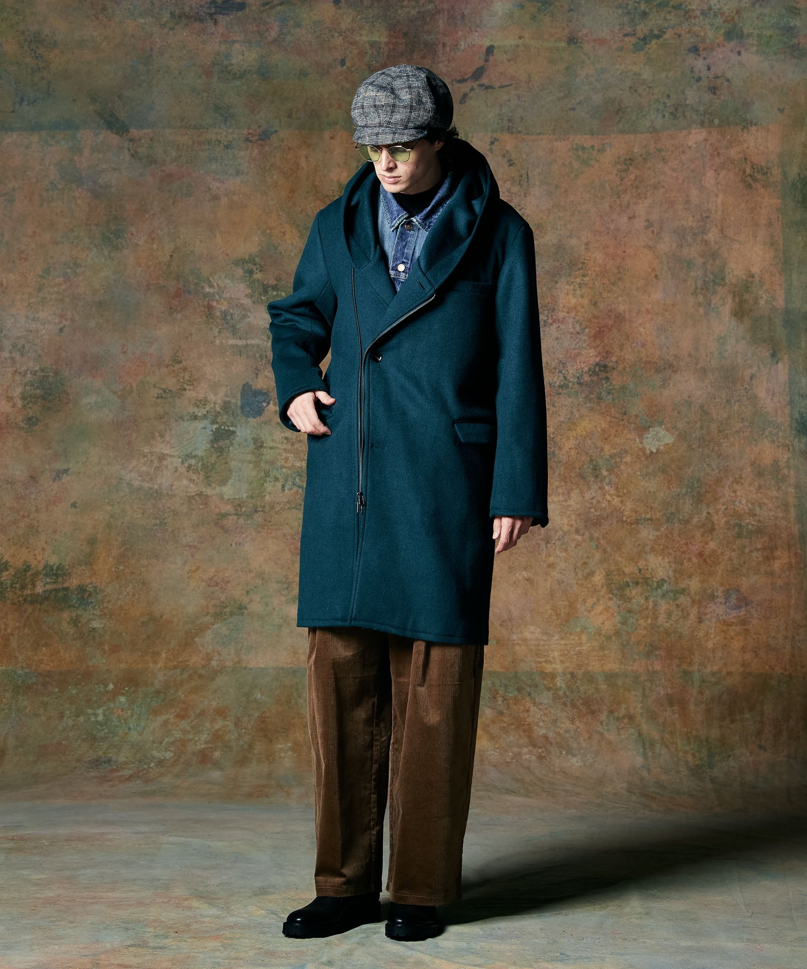 glamb Polar chester coat ブラック0（XSサイズ） glamb チェスターコート コート Tabbed Chester Coat / タブド