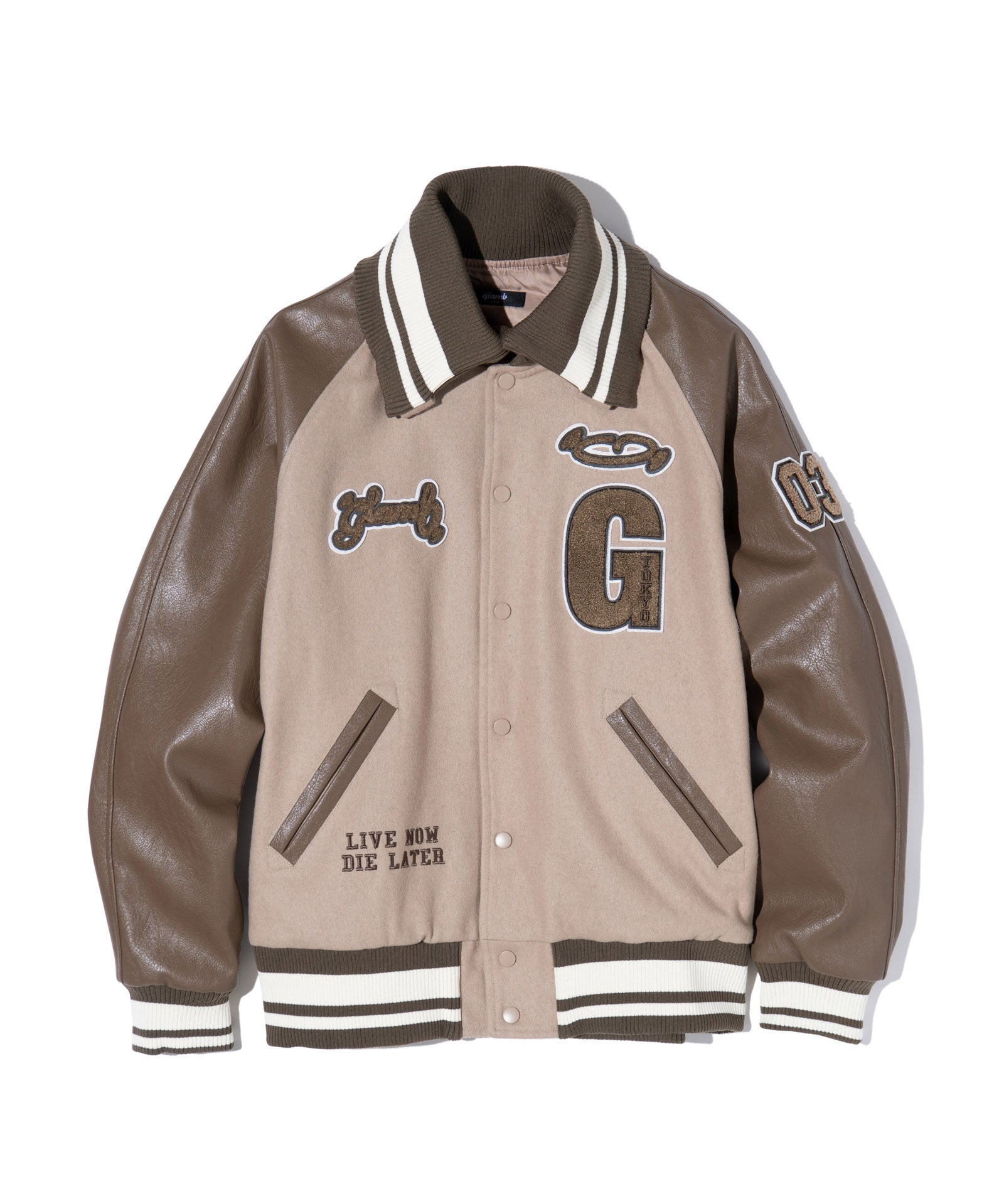 GB0424/JKT04 : GB Letterman Jacket / ジービーレターマンジャケット