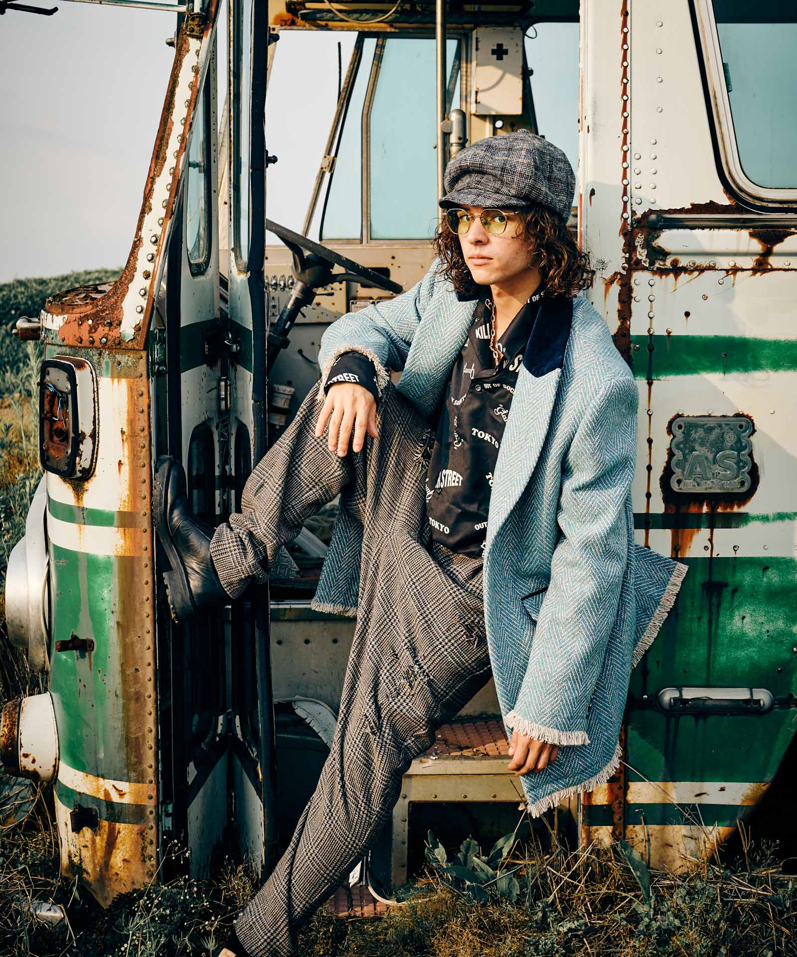 GB0424/JKT08 : Cut Off Chester Coat / カットオフチェスターコート