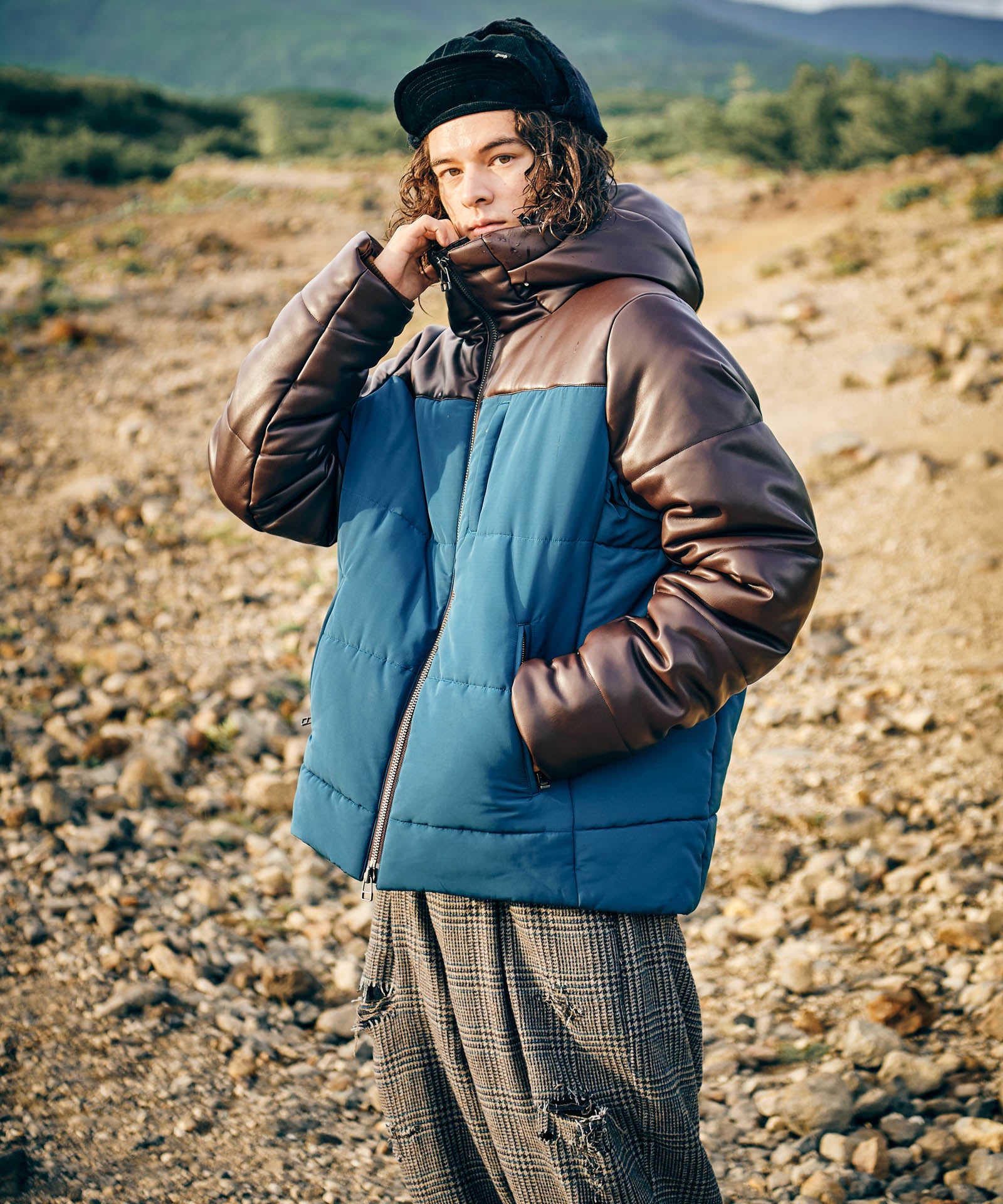 GB0424/JKT11 : Combination Padded Jacket / コンビネーションパ