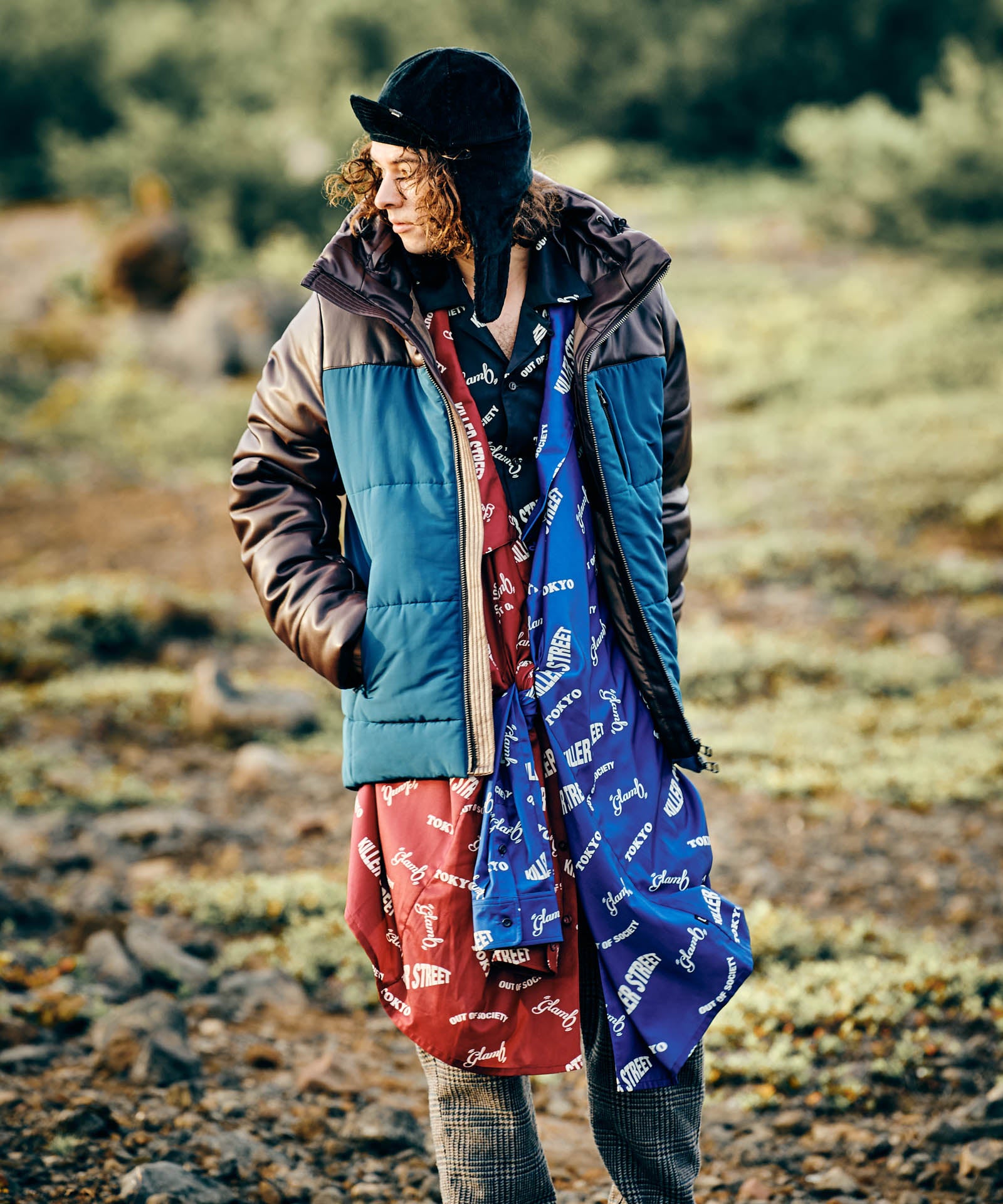 GB0424/JKT11 : Combination Padded Jacket / コンビネーションパ