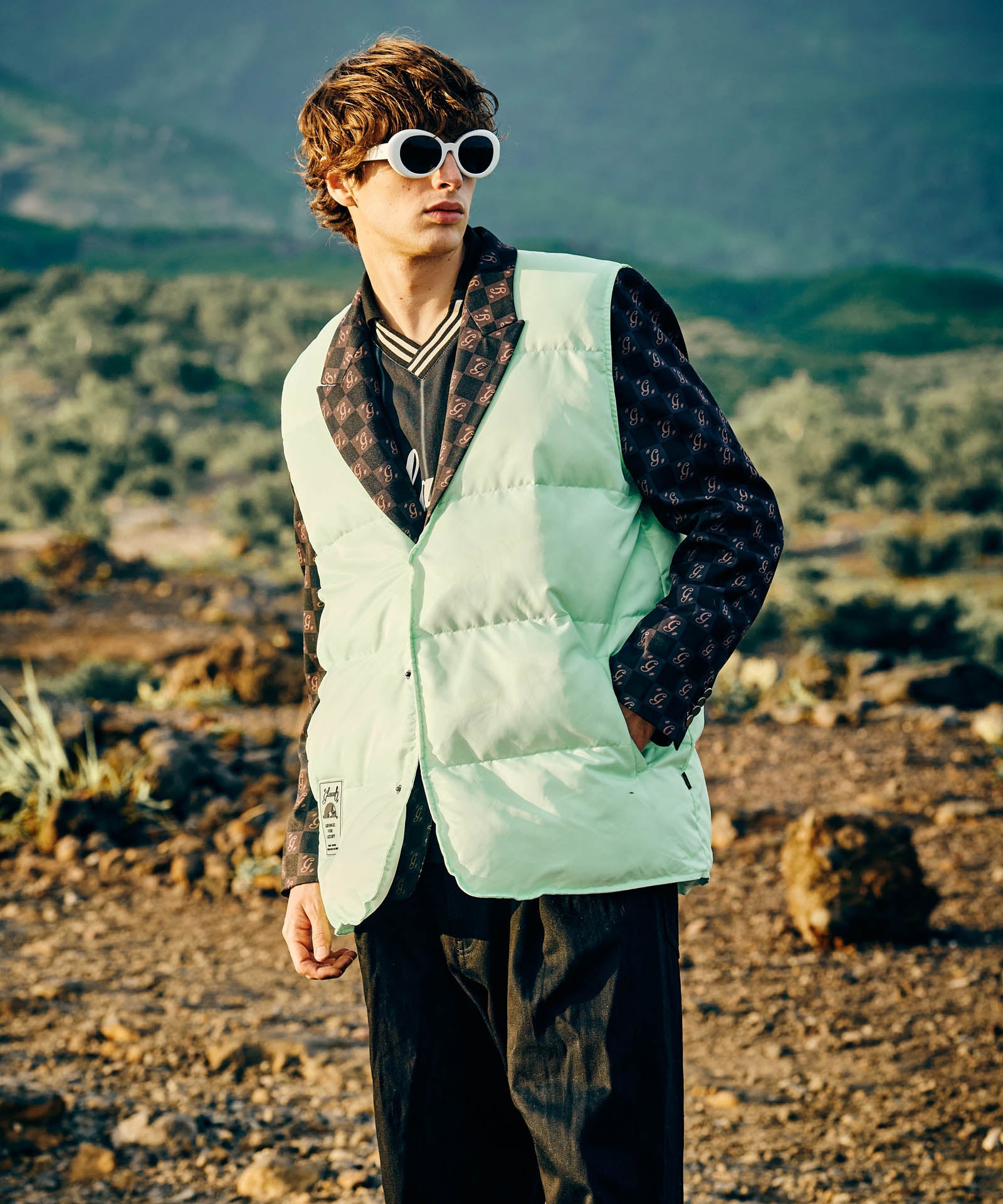 GB0424/JKT12 : Additional Padded Vest / アディショナルパデッド