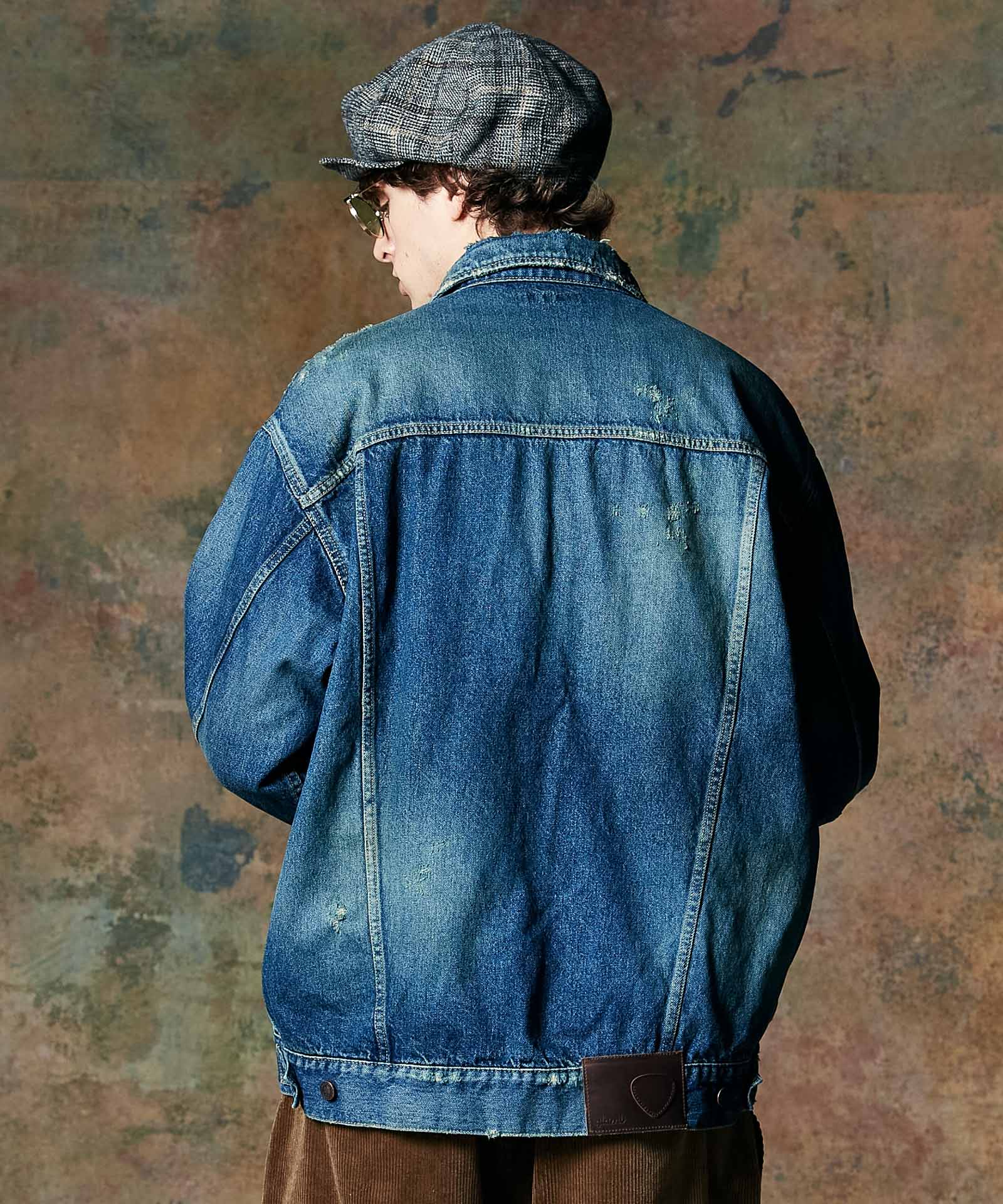 GB0424/JKT16: Balloon Denim Jacket / Balloon Denim Jacket