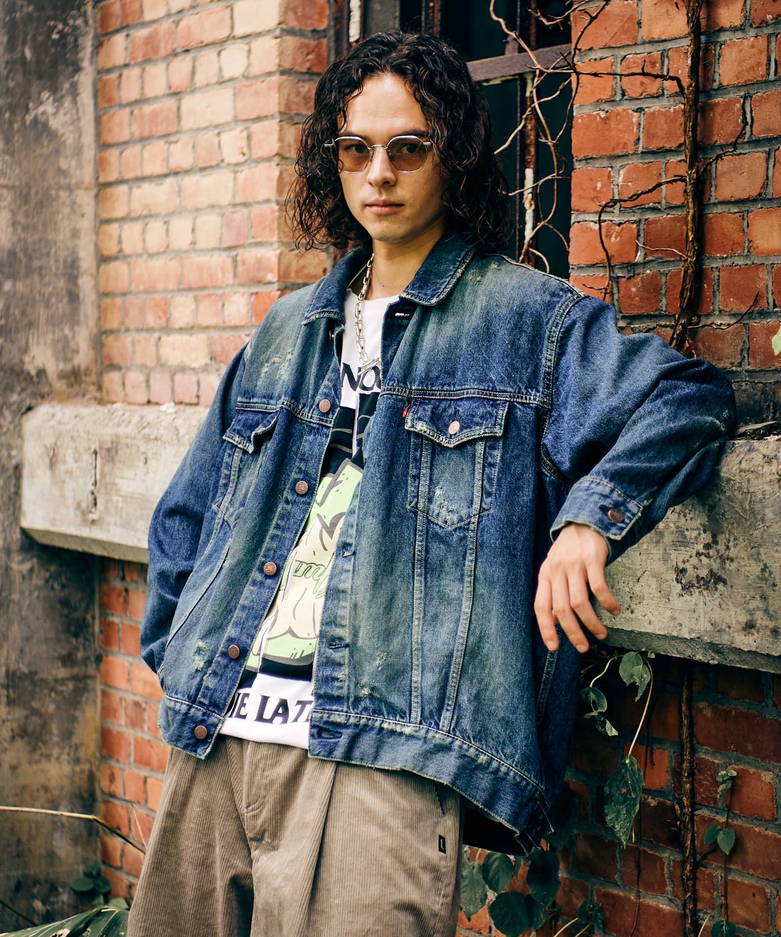 GB0424/JKT16 : Balloon Denim Jacket / バルーンデニム