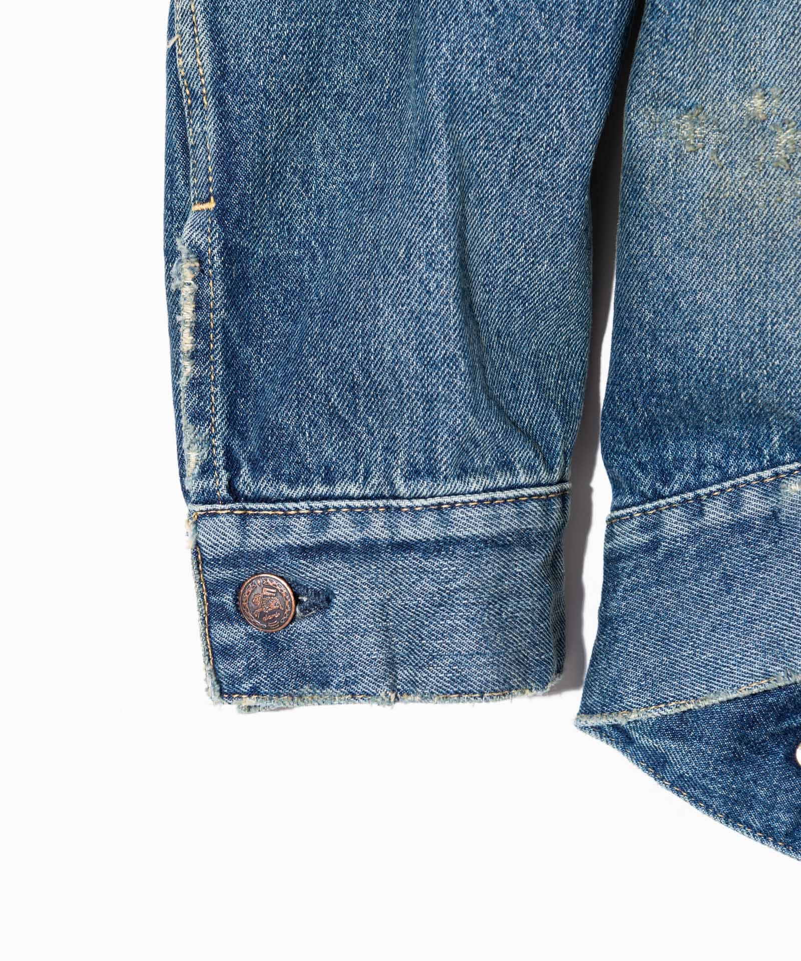 【美品】トゥディフル Cuffstrap Denim デニムジャケット バルーン 2025年最新】TODAYFUL Gジャン・デニムジャケット・カバーオール