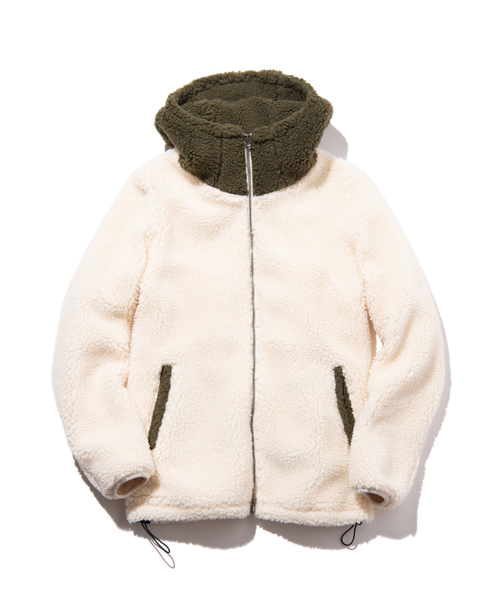 GB0424/JKT18 : Big Hood Boa Jacket / ビッグフードボアジャケット