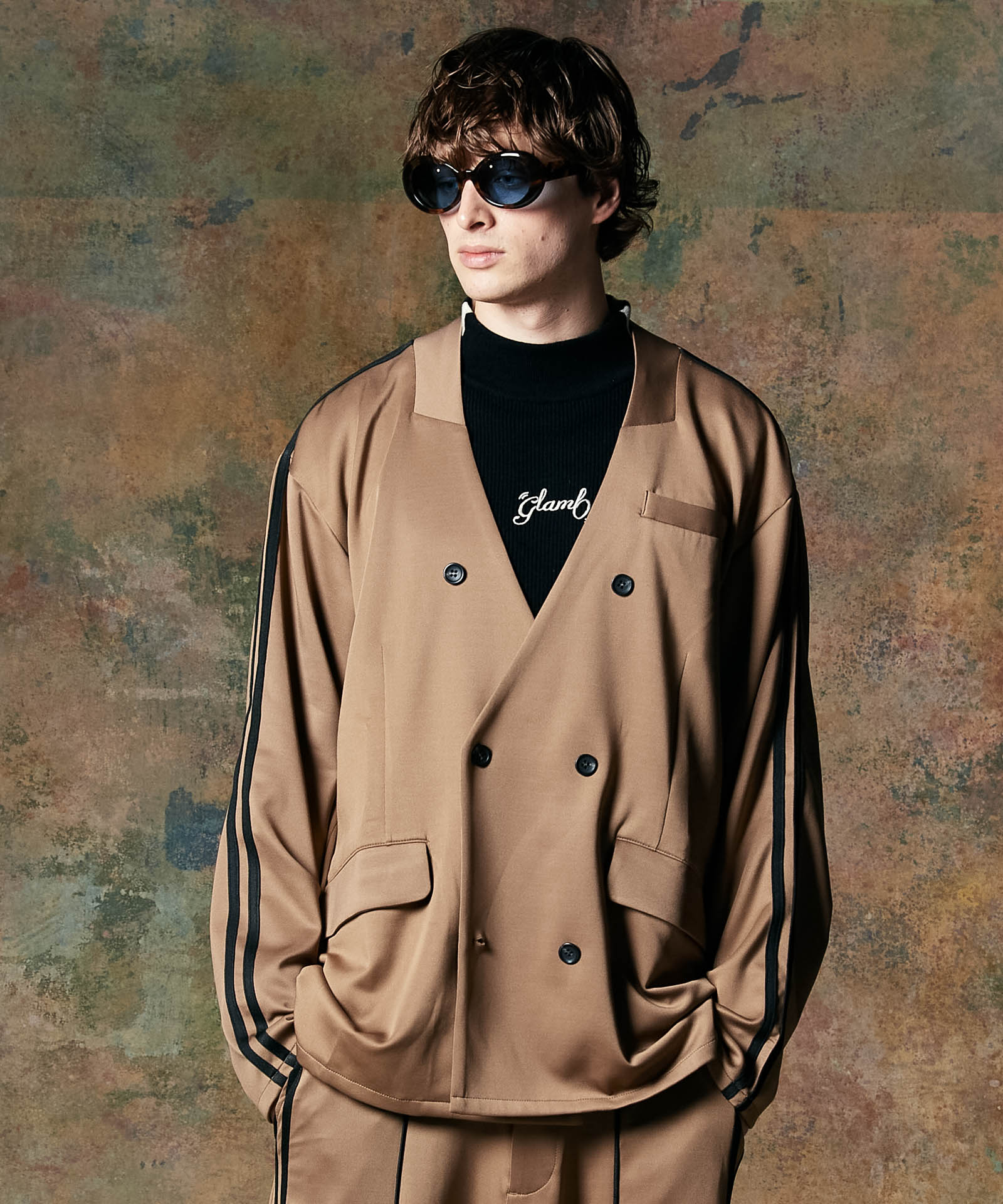 GB0424/JKT20 : Line Jersey Jacket / ラインジャージジャケット