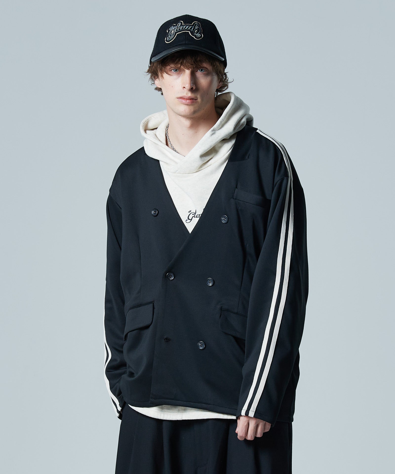 GB0424/JKT20 : Line Jersey Jacket / ラインジャージジャケット