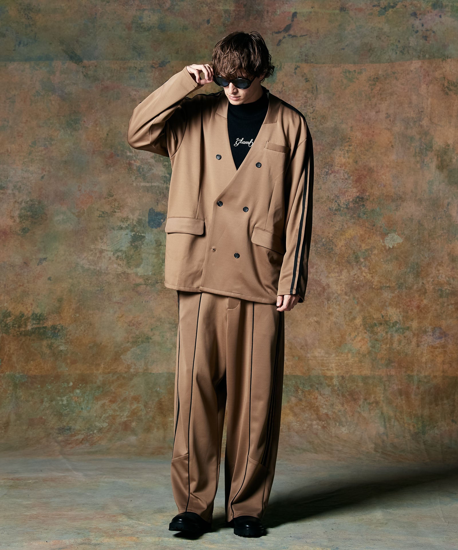 GB0424/JKT20 : Line Jersey Jacket / ラインジャージジャケット