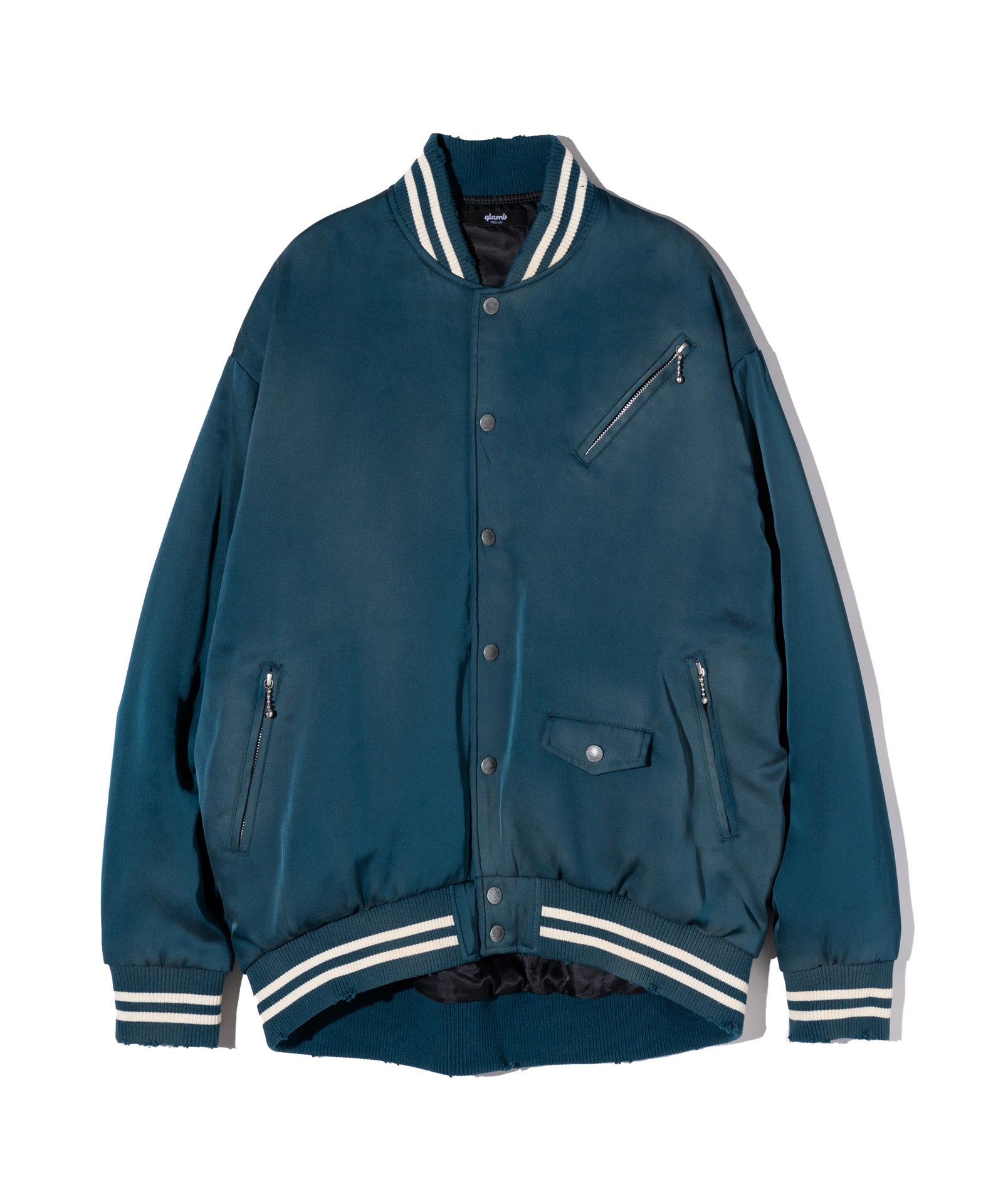 GB0424/JKT22 : Zip Pocket Stadium Jumper / ジップポケット