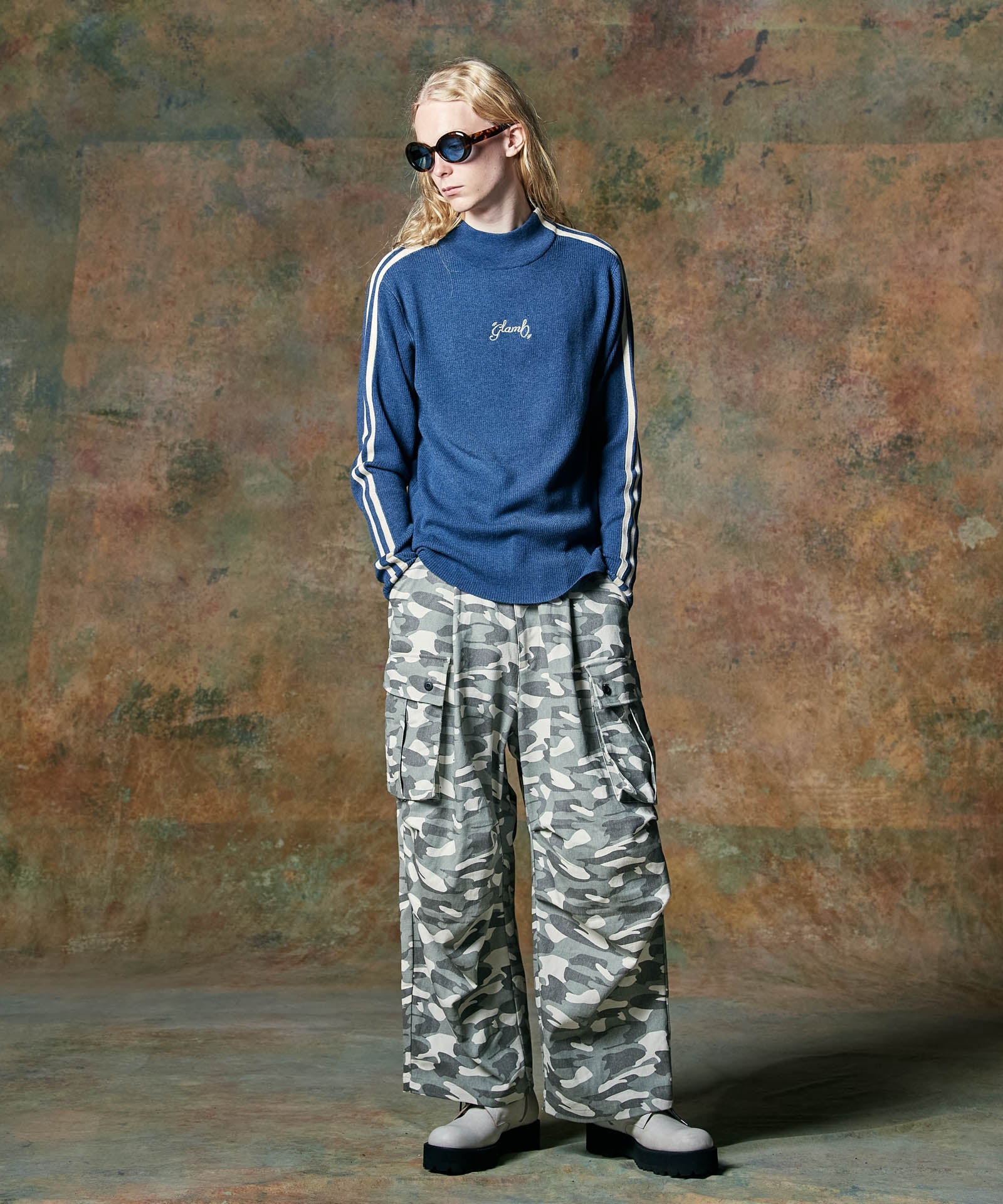 GB0424/KNT04 : High Neck Line Knit / ハイネックラインニット