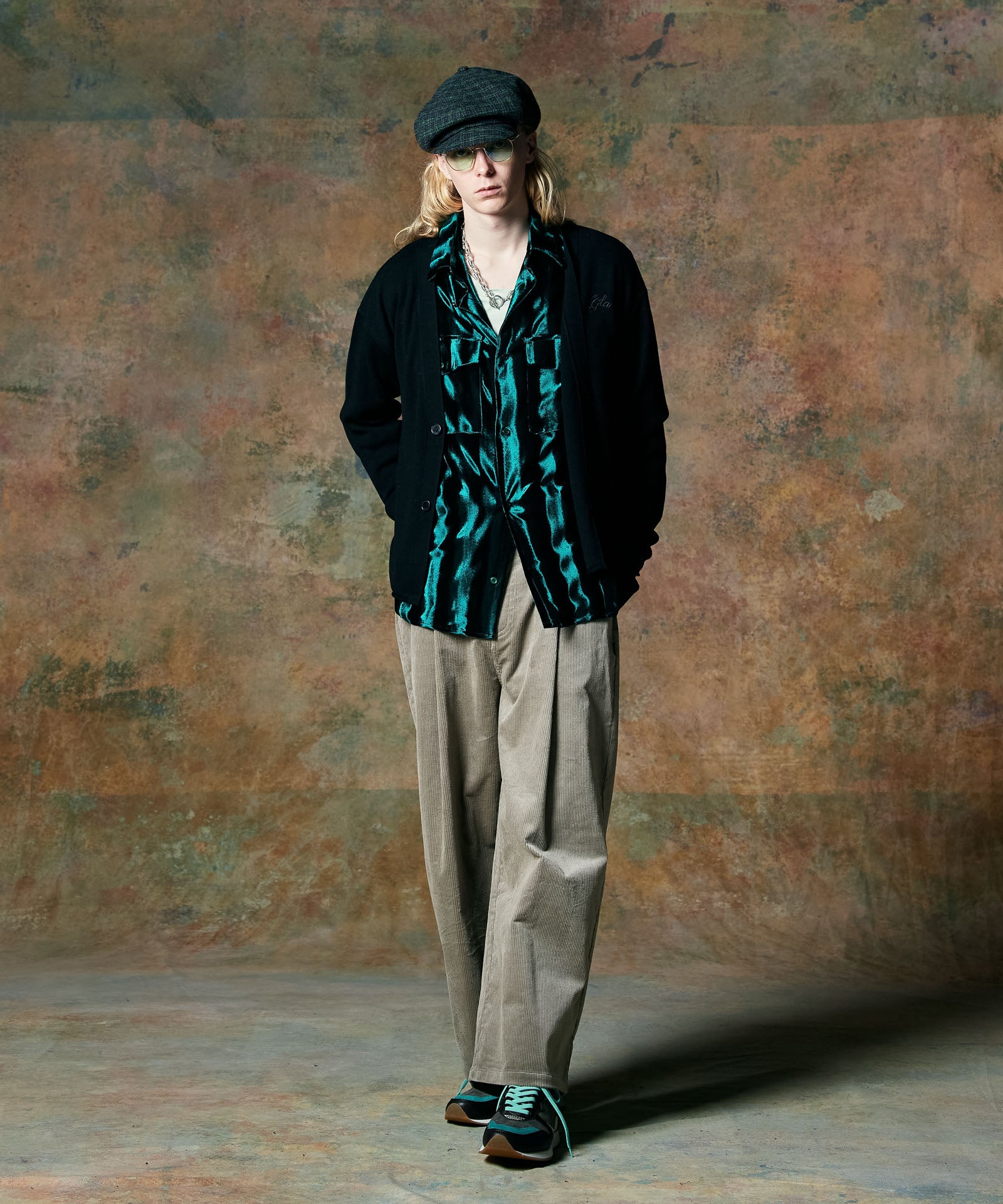 GB0424/KNT06 : Minimal Edge Cardigan / ミニマルエッジカーディガン