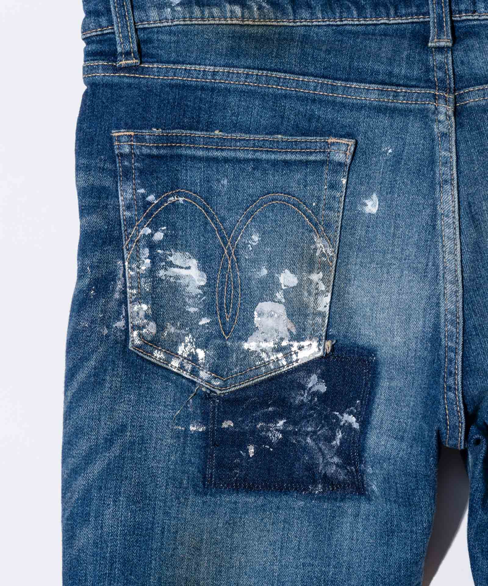 GB0424/P01 : Silver Coat Unplugged Denim / シルバーコート