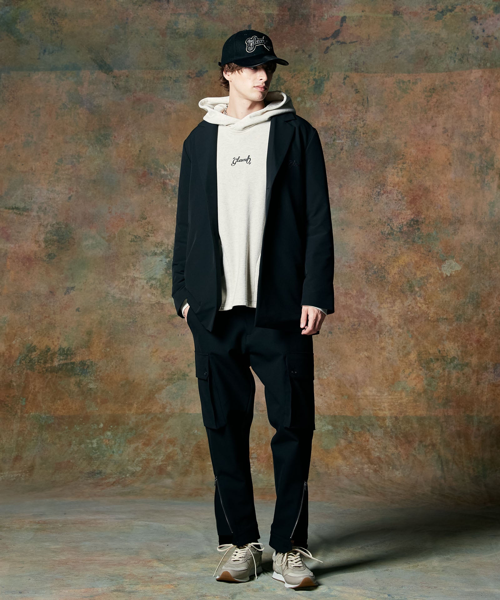 GB0424/P03 : Zip Flare Cargo Pants / ジップフレアカーゴ