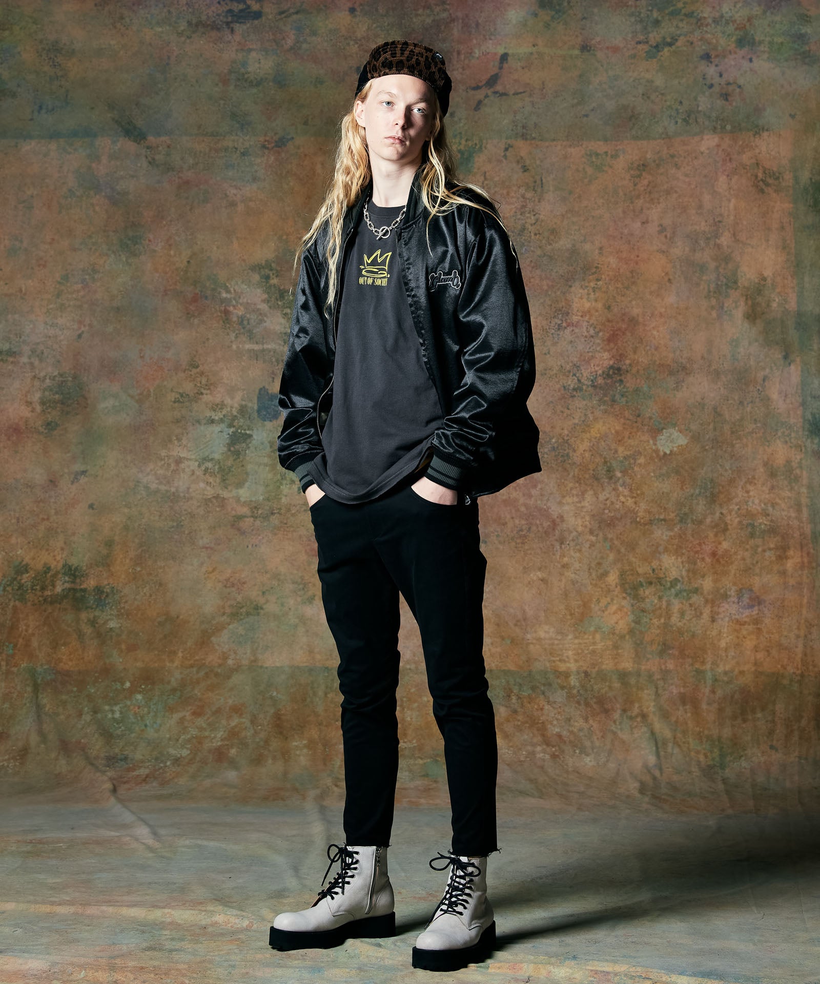 GB0424/P07 : Cut Off Chino Pants / カットオフチノパンツ | glamb