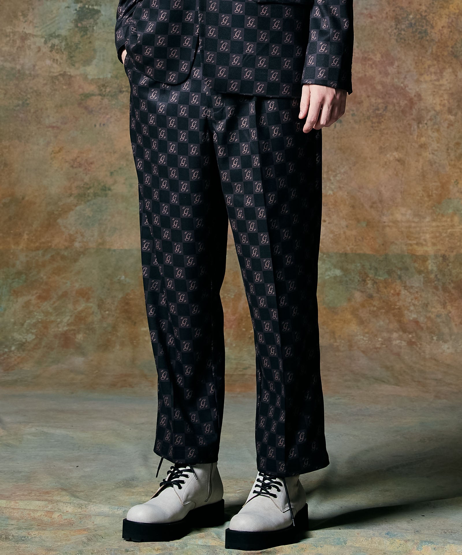GB0424/P08 : Out of Society Tailored Slacks / アウトオブ