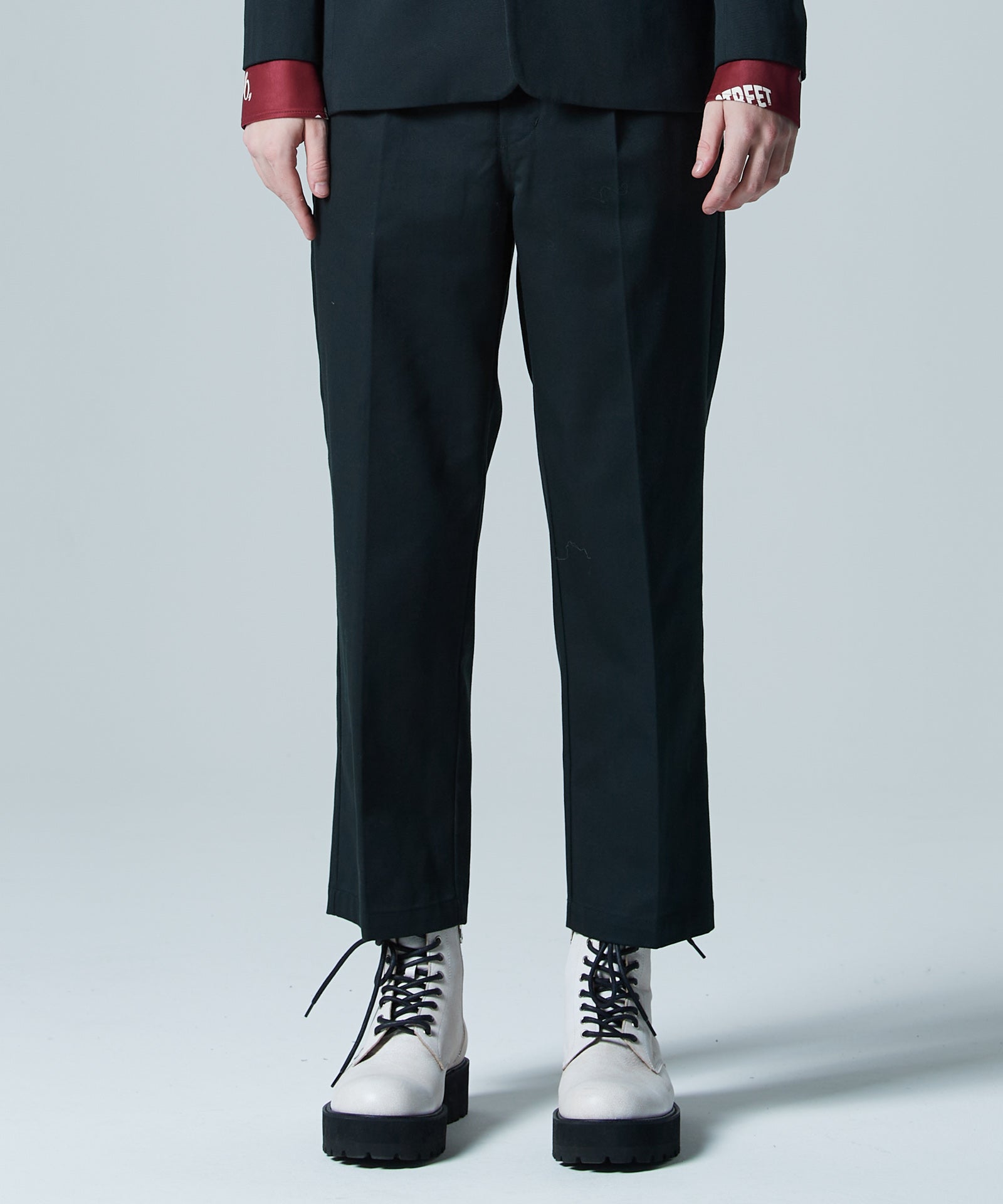 GB0424/P08 : Out of Society Tailored Slacks / アウトオブ