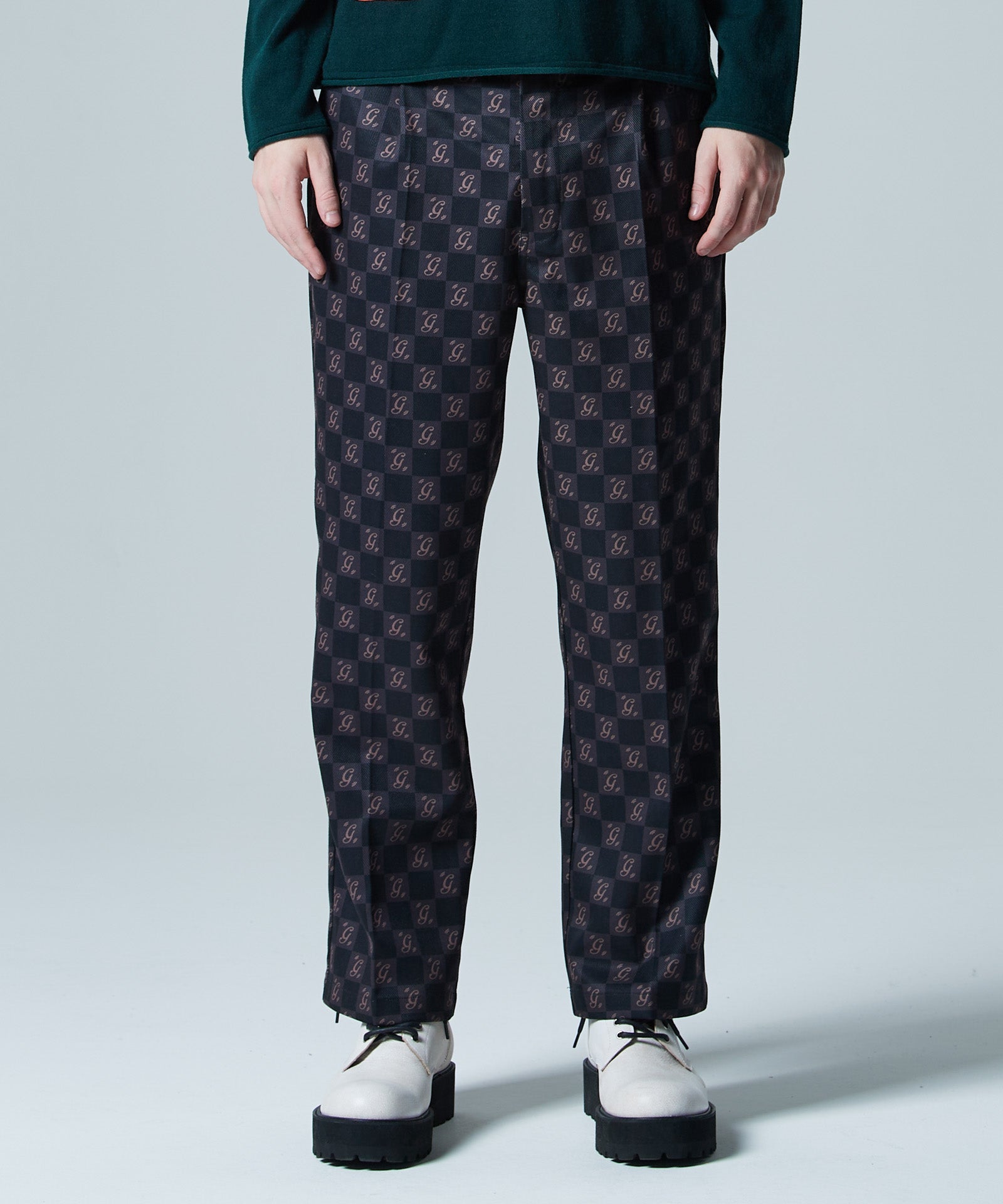 GB0424/P08 : Out of Society Tailored Slacks / アウトオブ