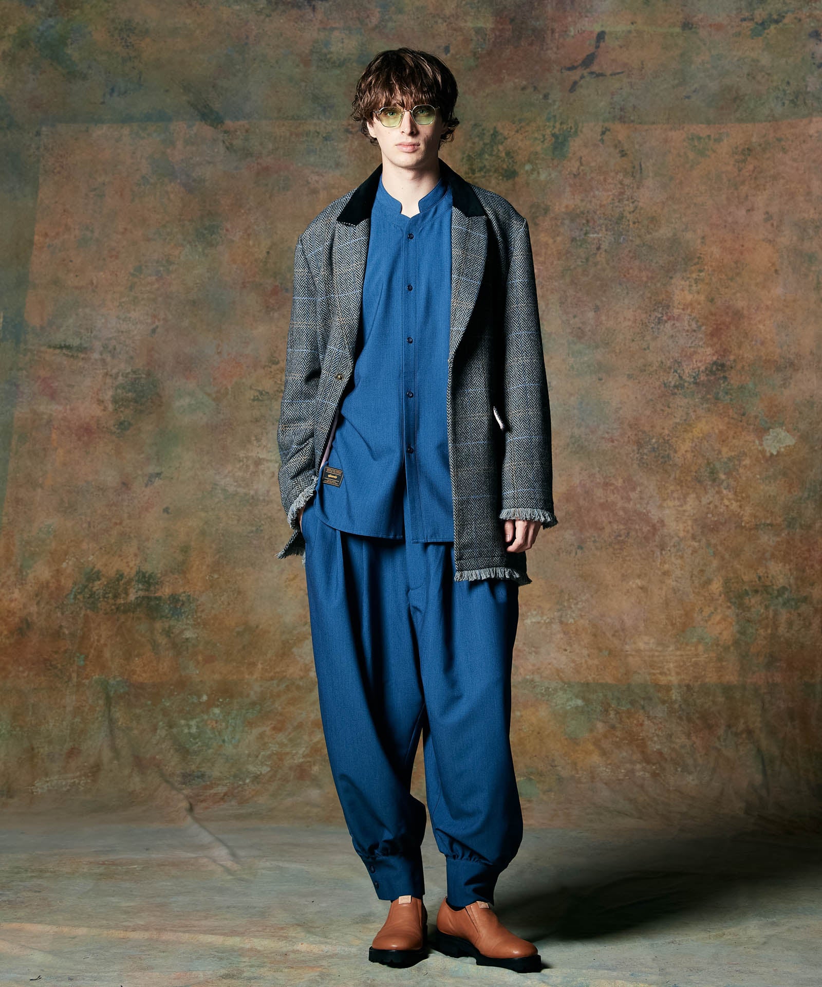 GB0424/P10 : Deformed Shirt Pants / デフォームシャツパンツ | glamb