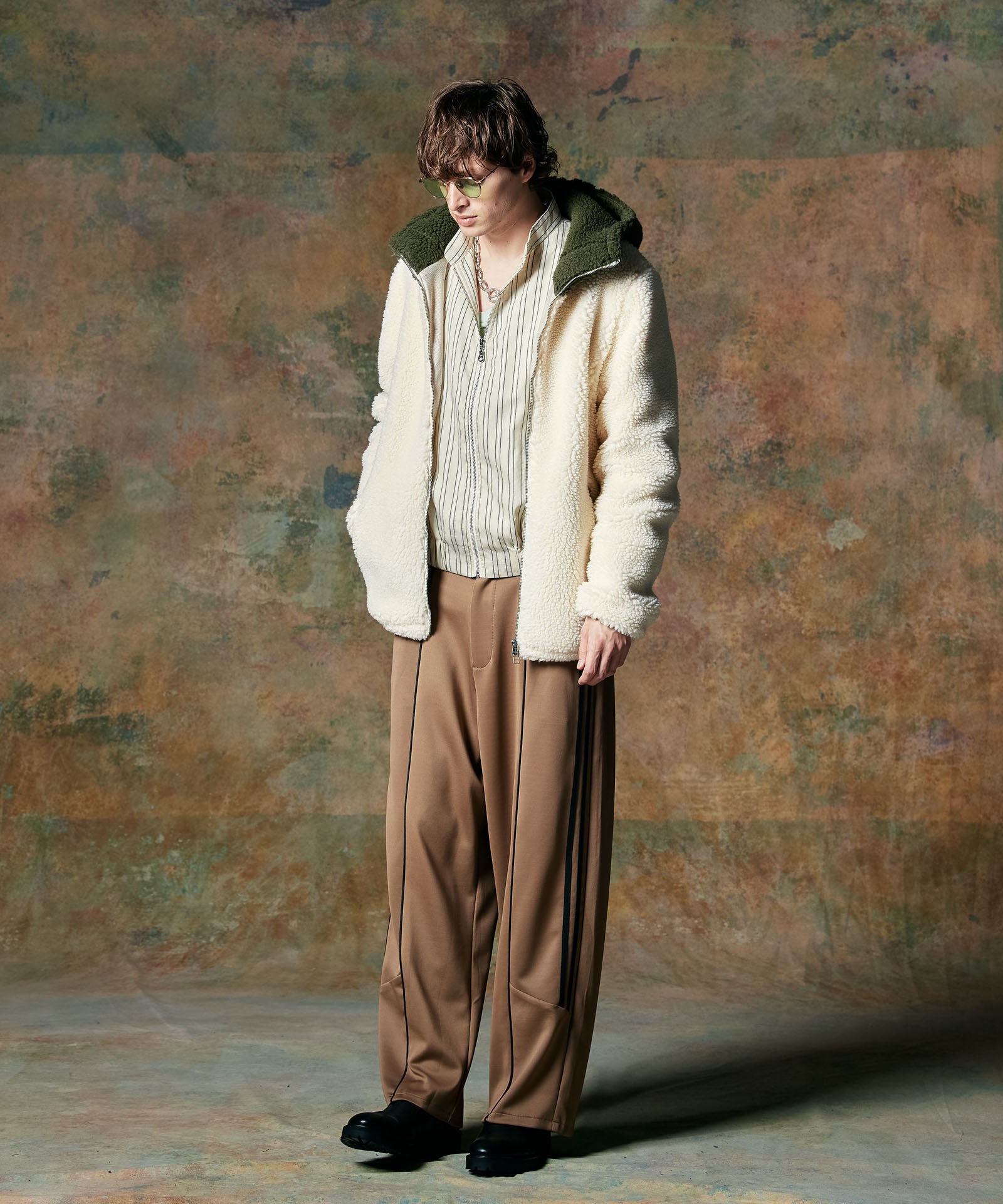 GB0424/P13 : Line Jersey Pants / ラインジャージパンツ | glamb