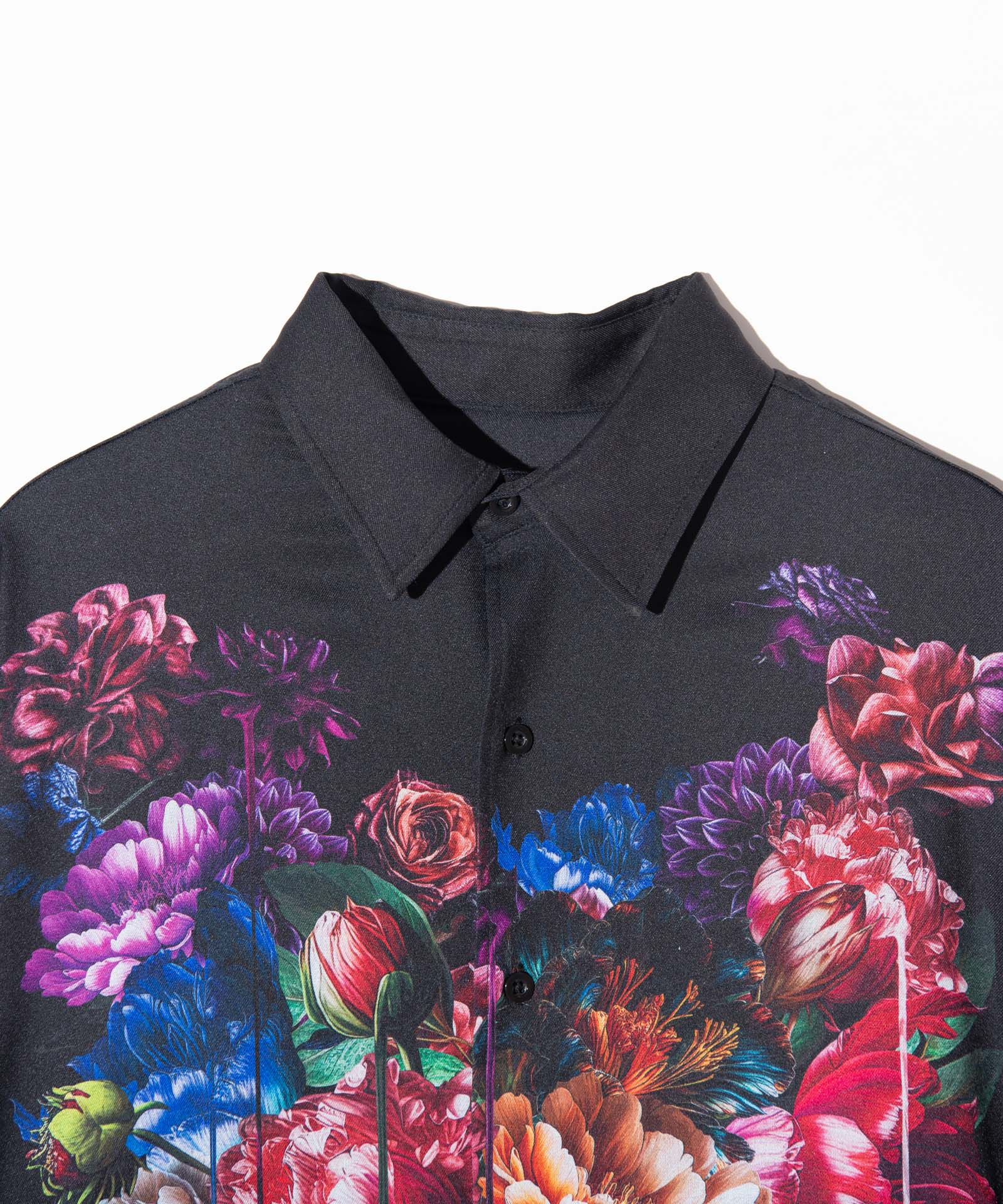 GB0424/SH01 : Melting Flower Shirt / メルティングフラワーシャツ