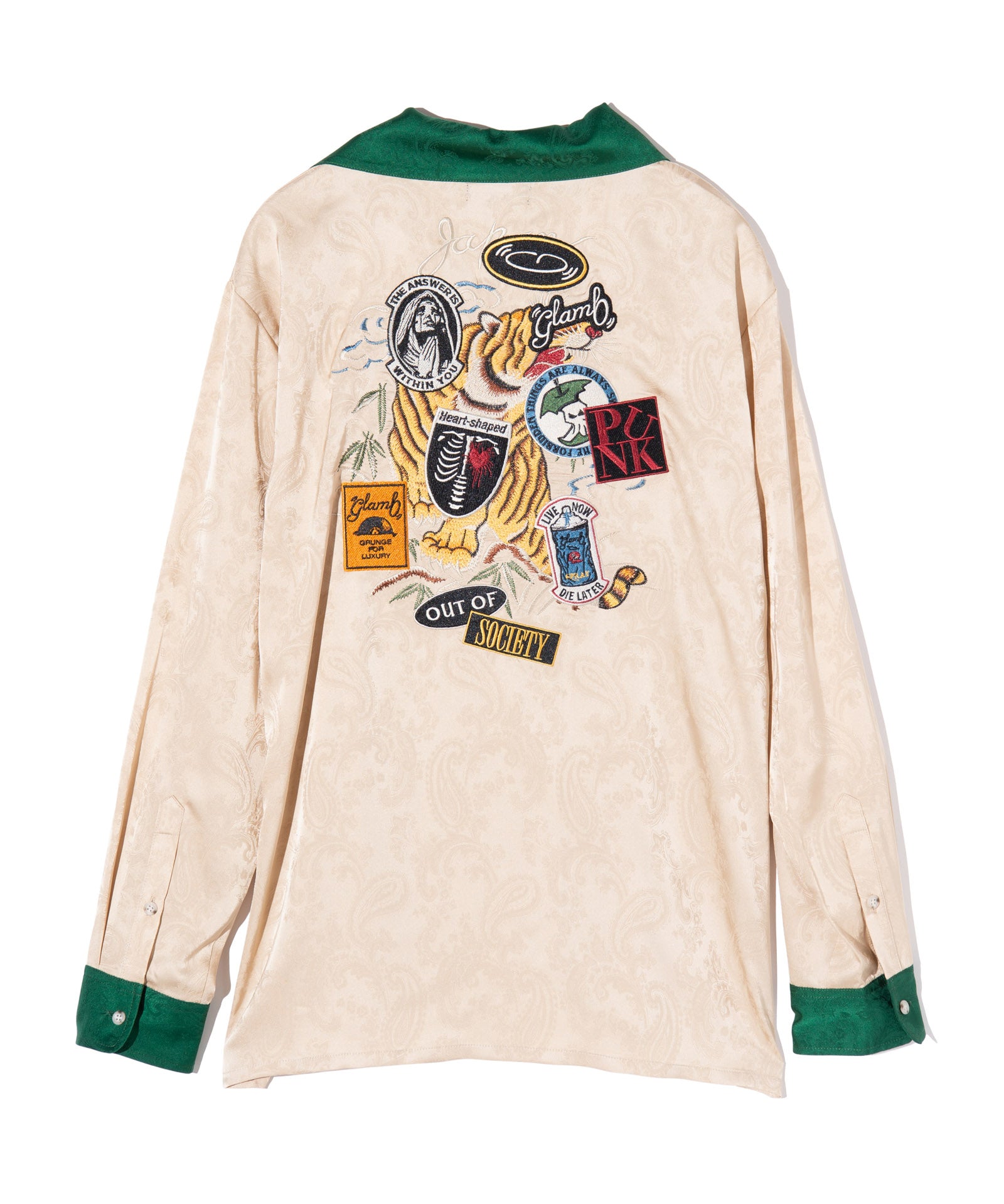 トップス glamb Out of Society Ska Shirt GB0424/SH03 : Out of Society Ska Shirt / アウトオブソサエティスカ