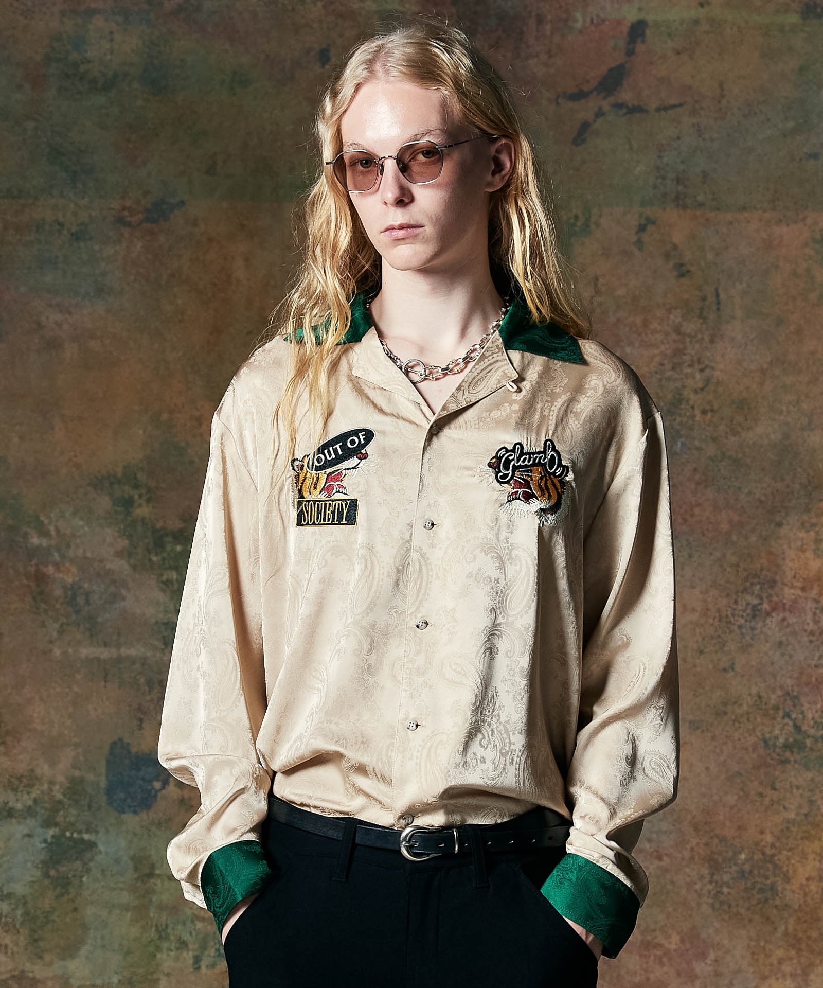 GB0424/SH03 : Out of Society Ska Shirt / アウトオブソサエティスカ