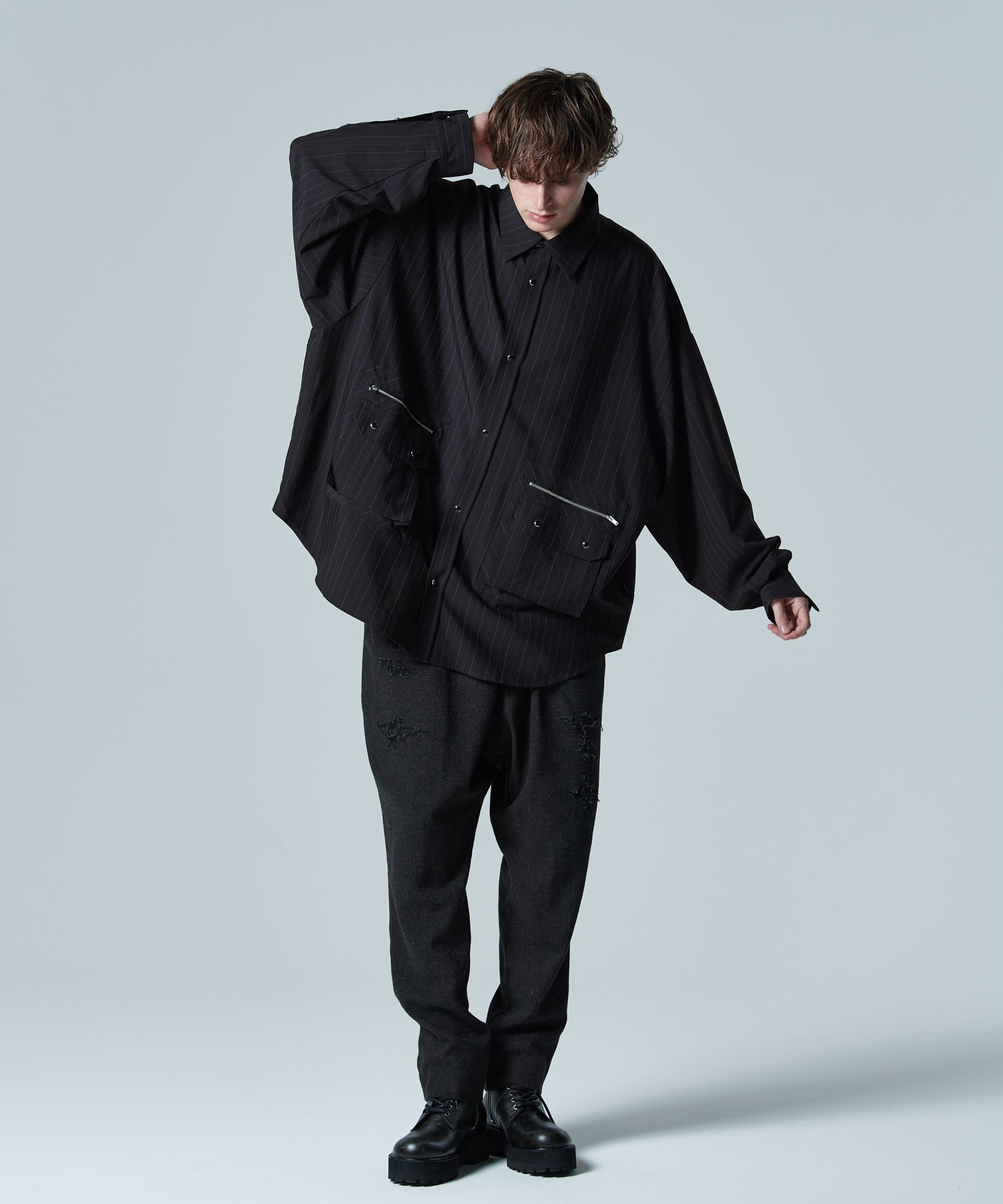 GB0424/SH07 : 4XL Pearl Shirt / フォーエックスエルパールシャツ