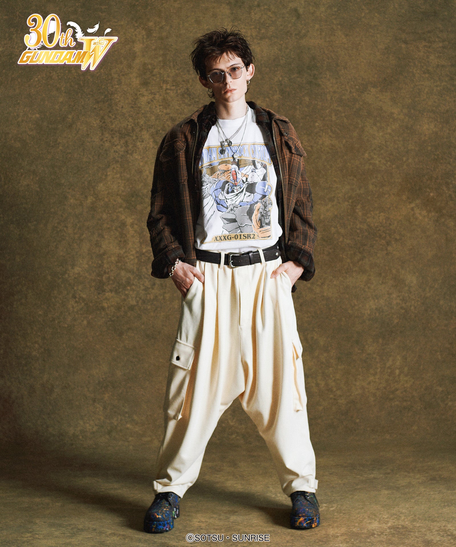 GB0425/GW03: Gundam Sandrock Custom T-shirt/Gundam Sandrock Kai T