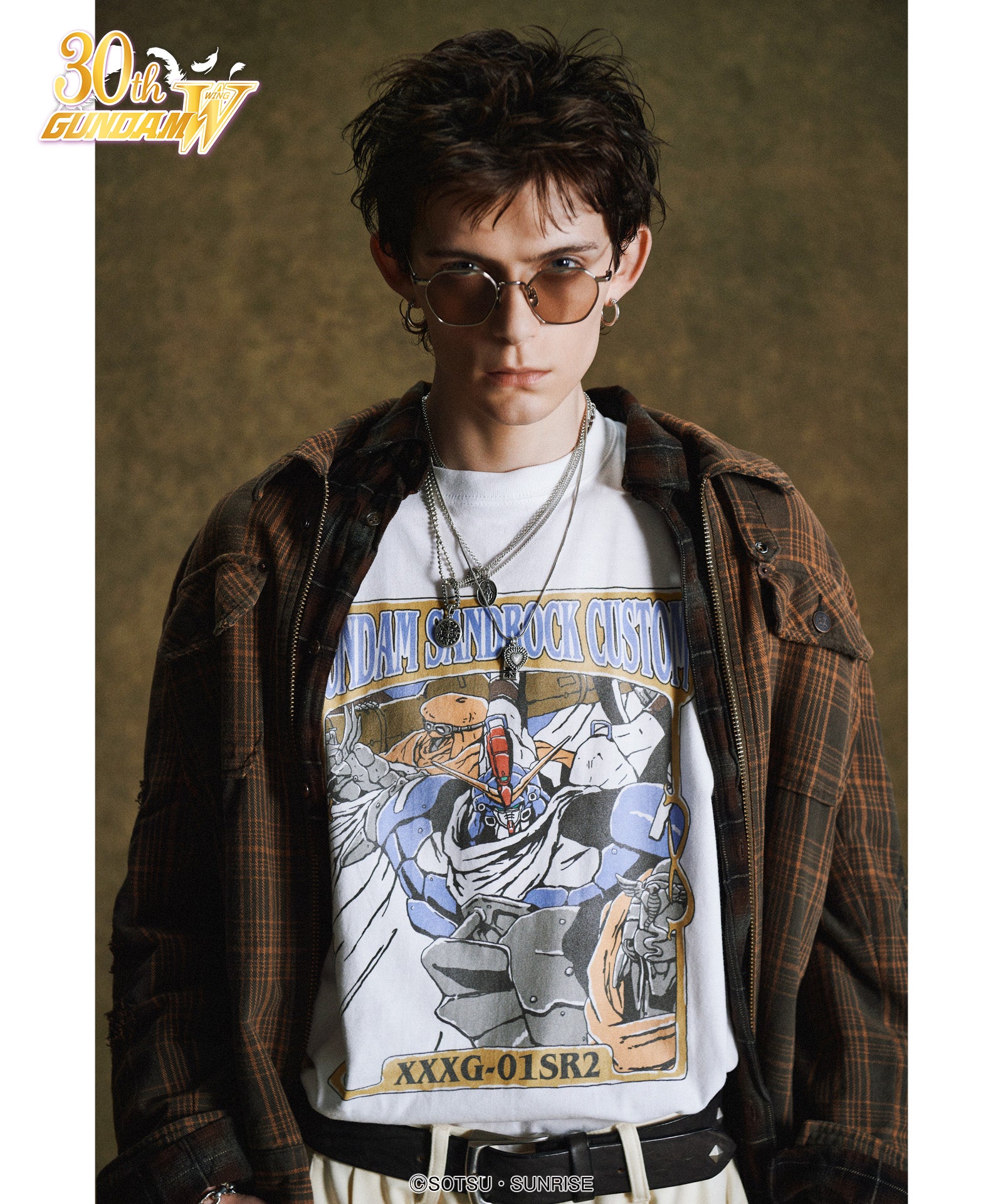 GB0425/GW03 : Gundam Sandrock Custom T-shirt/ガンダムサンドロック