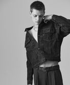 H:187 / C:92 / W:74 / H:91 着用サイズ:M