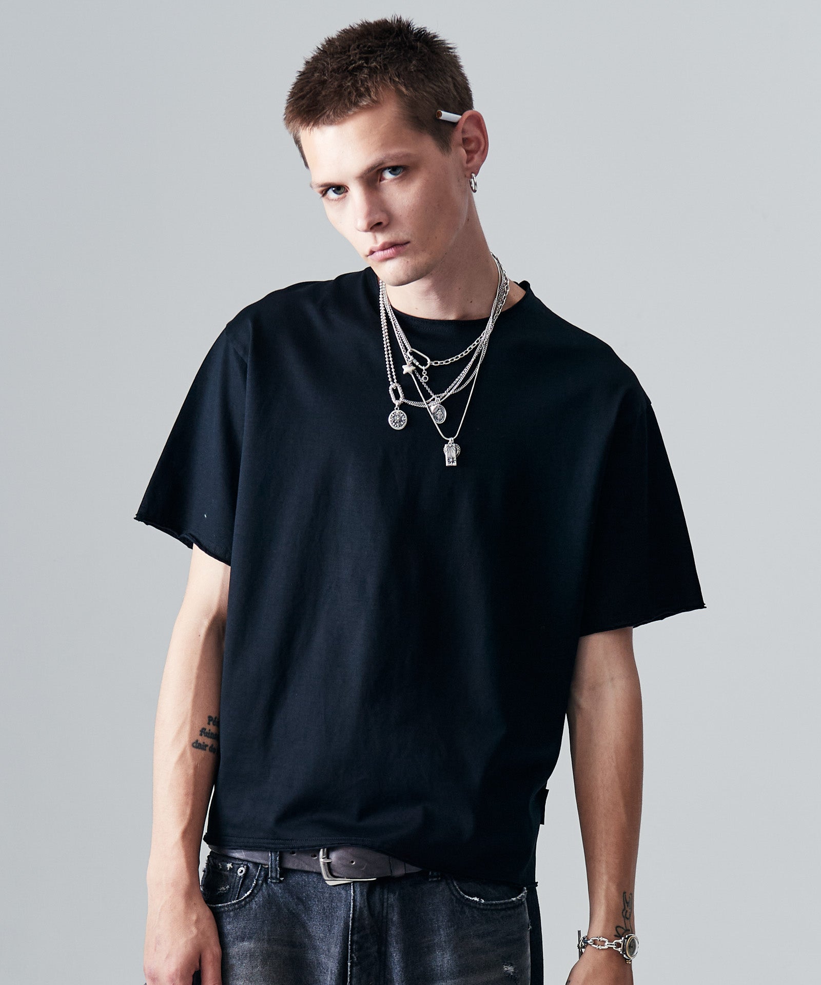 新品24aw☆gramb☆ Monogram モノグラムフットボールカットソー 新品24aw☆gramb☆ Monogram モノグラムフットボールカットソー