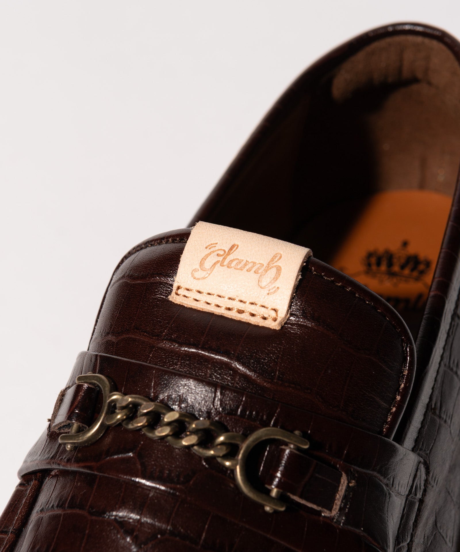 GB0425/AC02 : Croco Emboss Bit Loafer / クロコエンボスビット