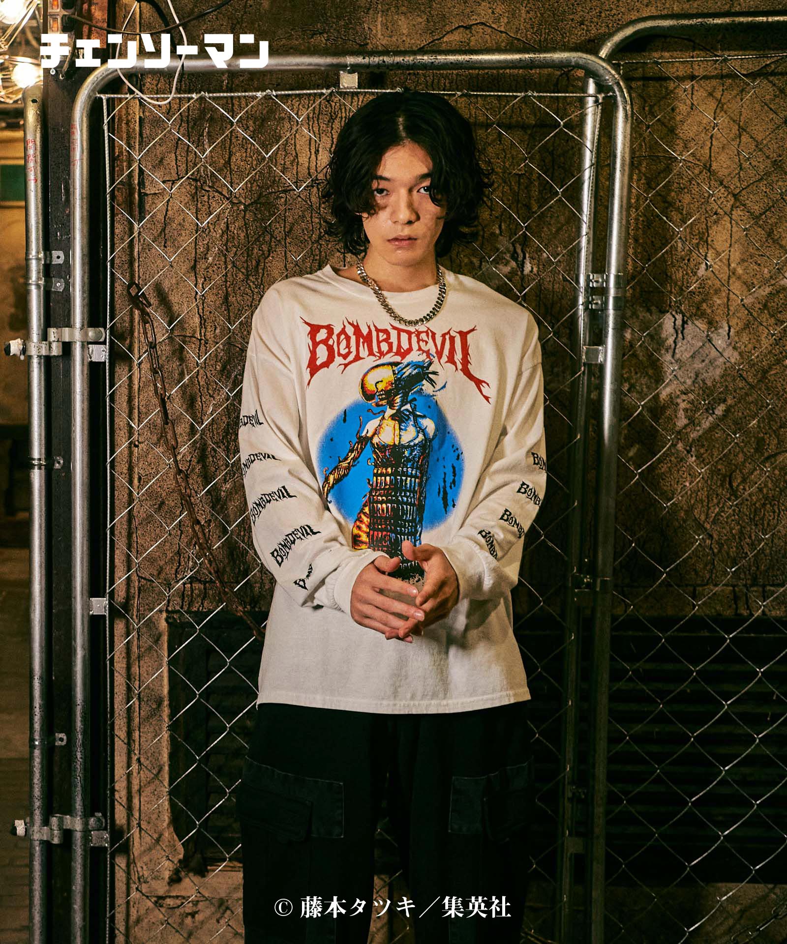 GB0122/CM12 : Bomb Devil Long Sleeve T/ボムデビルロング