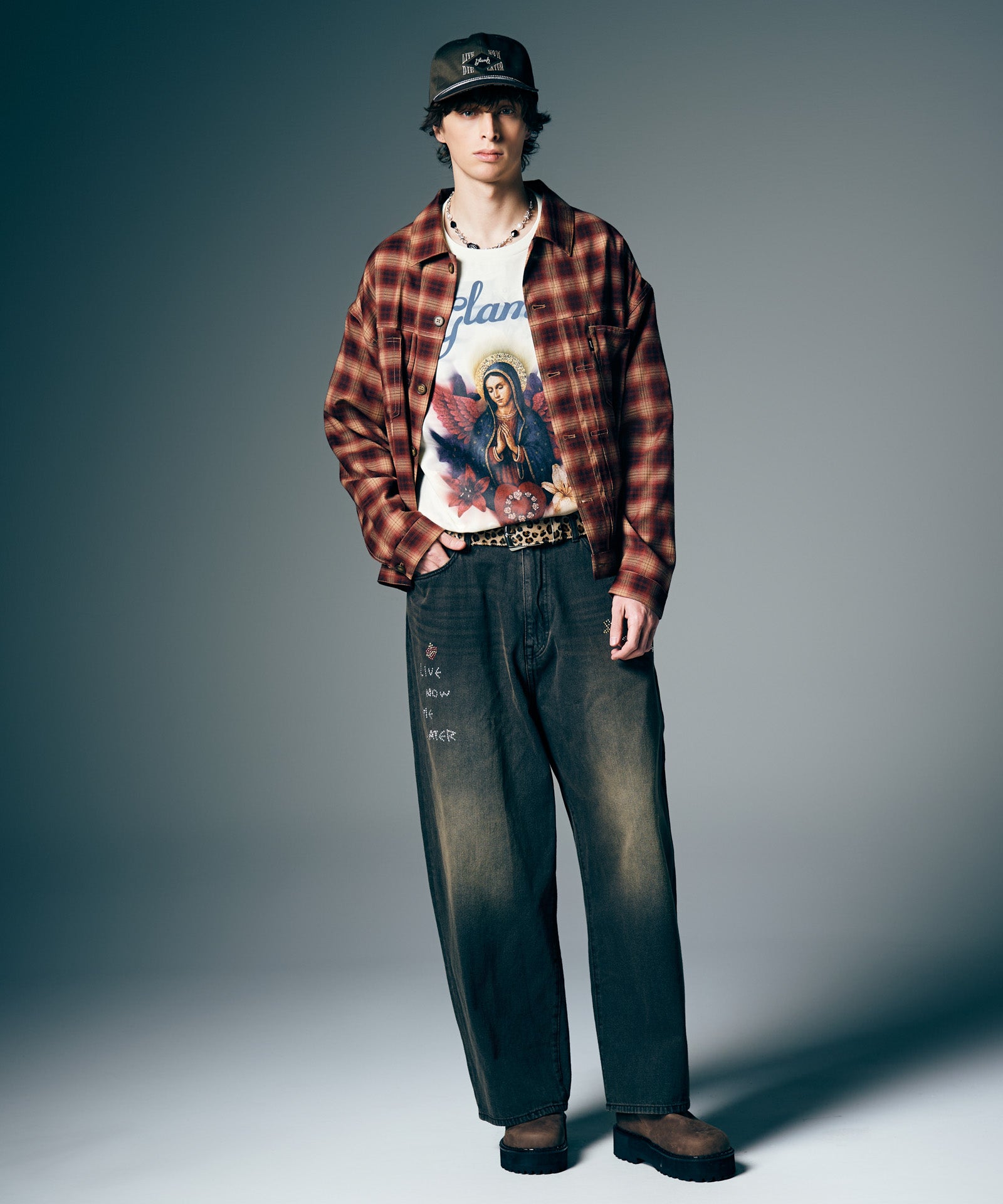 GB0226/CS14 : Grunge Mother T-Shirt / グランジマザーTシャツ