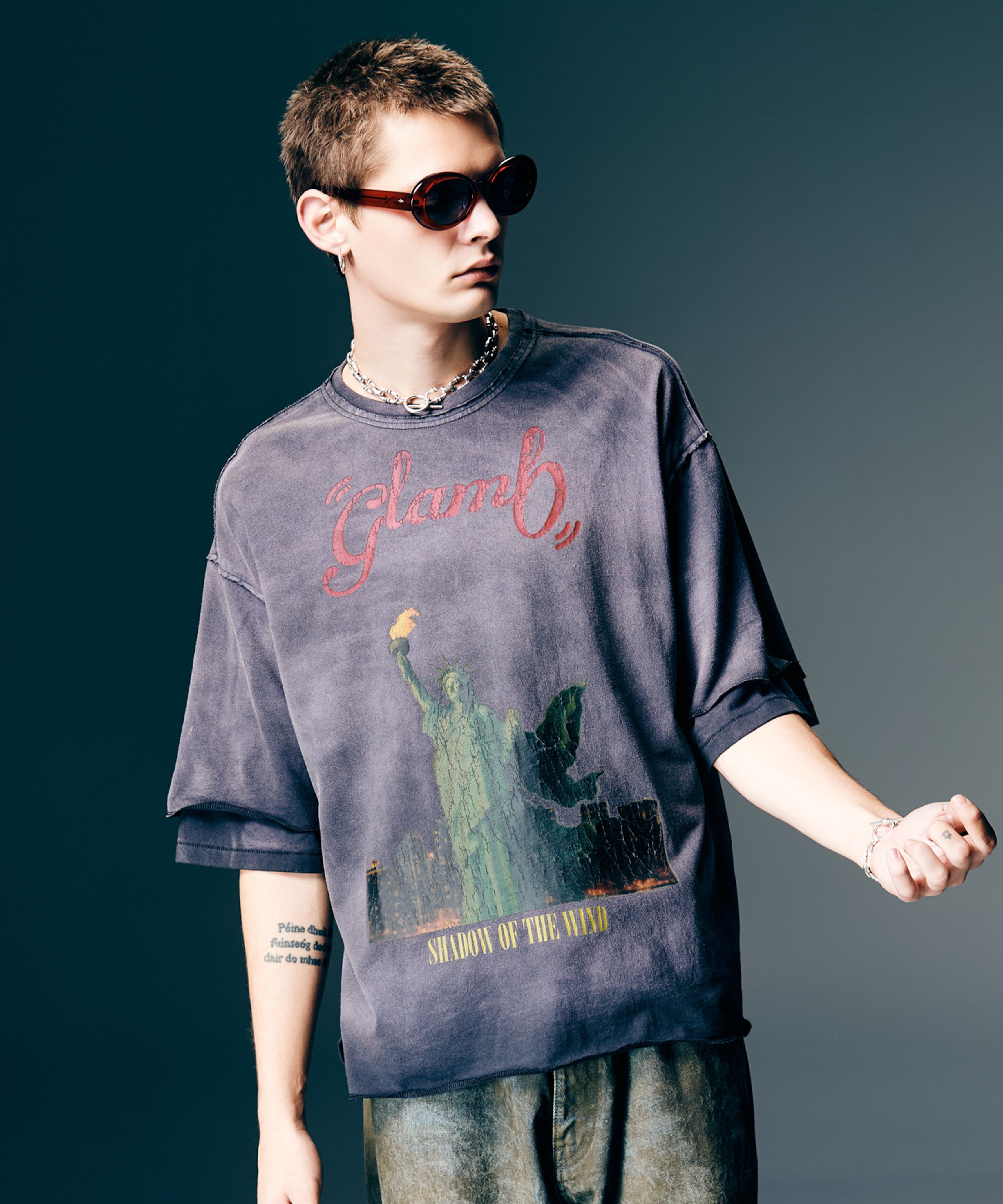 Shadow of Liberty T-Shirt / シャドーオブリバティTシャツ