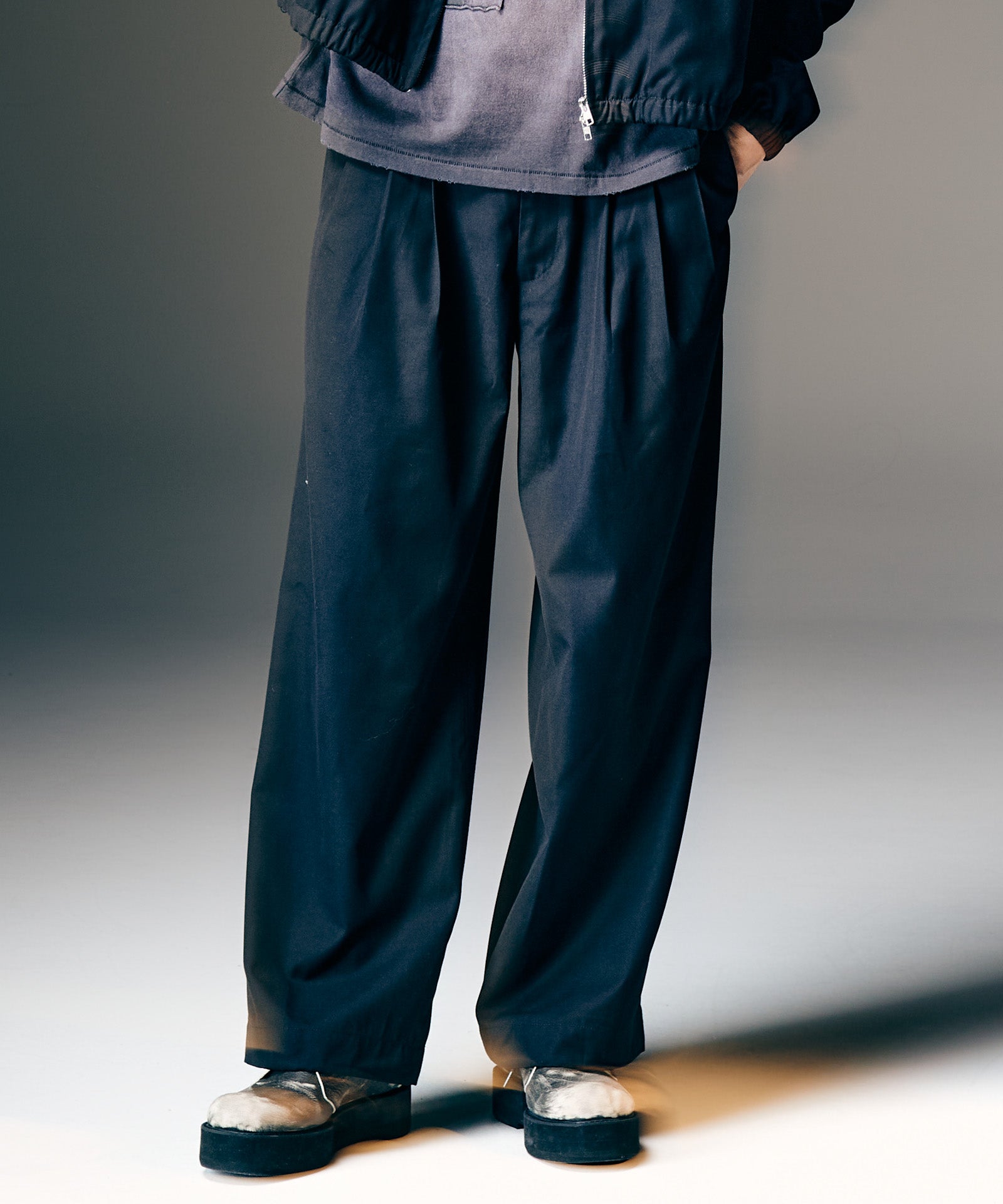 GB0126/P11 : Adjustable Balloon Slacks / アジャスタブルバルーン
