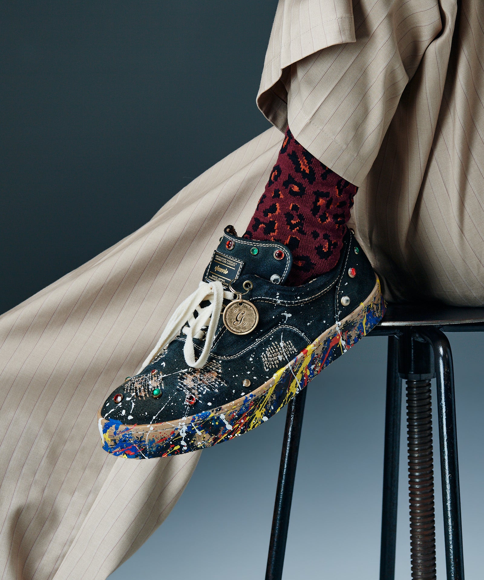 GB0426/AC12 : Leopard Socks Set / レオパードソックスセット | glamb
