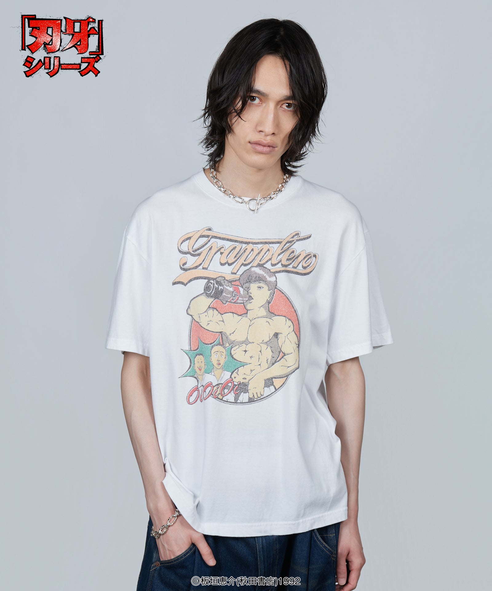 GB0325/BK03 : Baki T-shirts / バキTシャツ – glamb Online Store