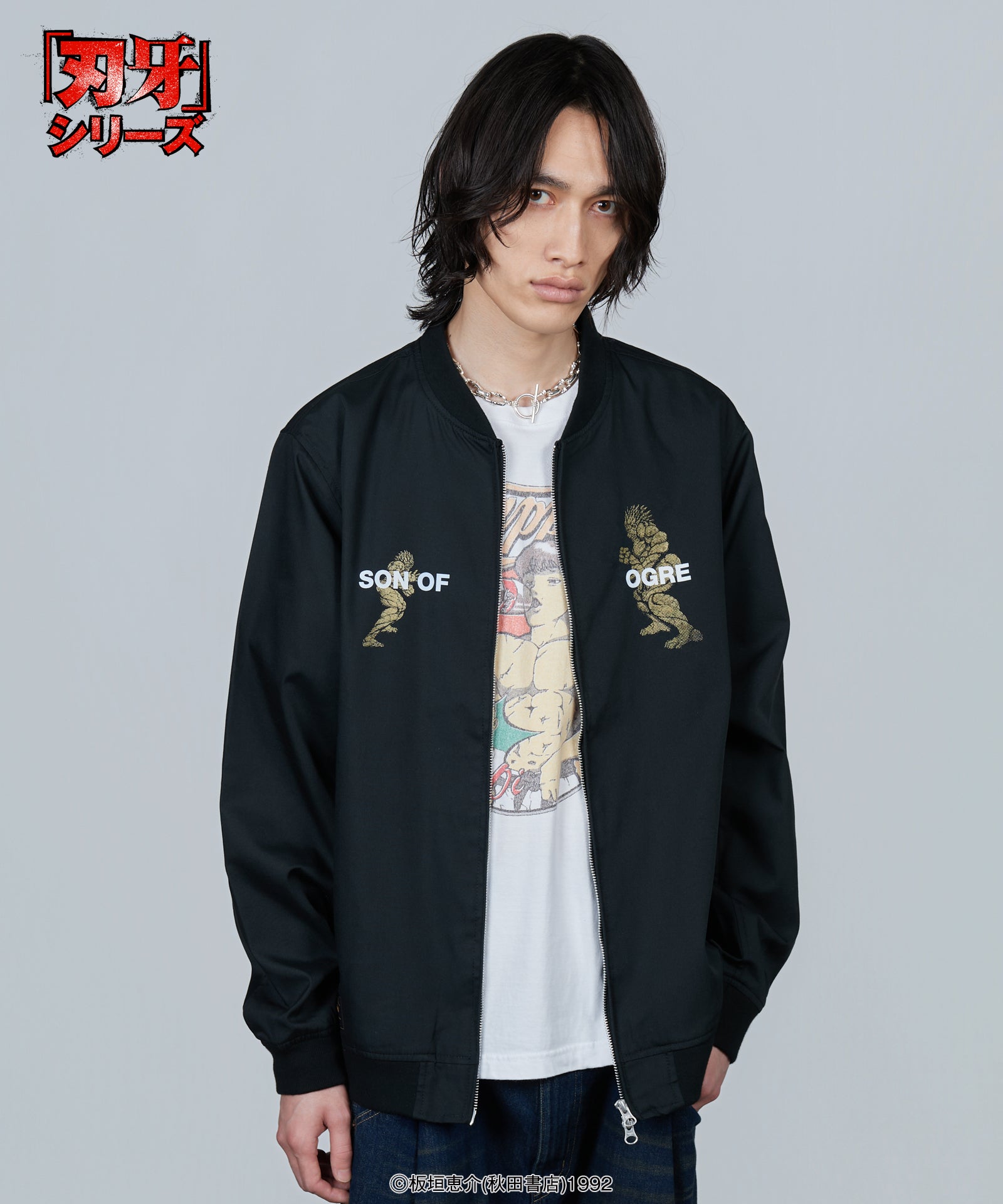 H:185 / B:80 / W:67 / H:83 / 着用サイズ:L