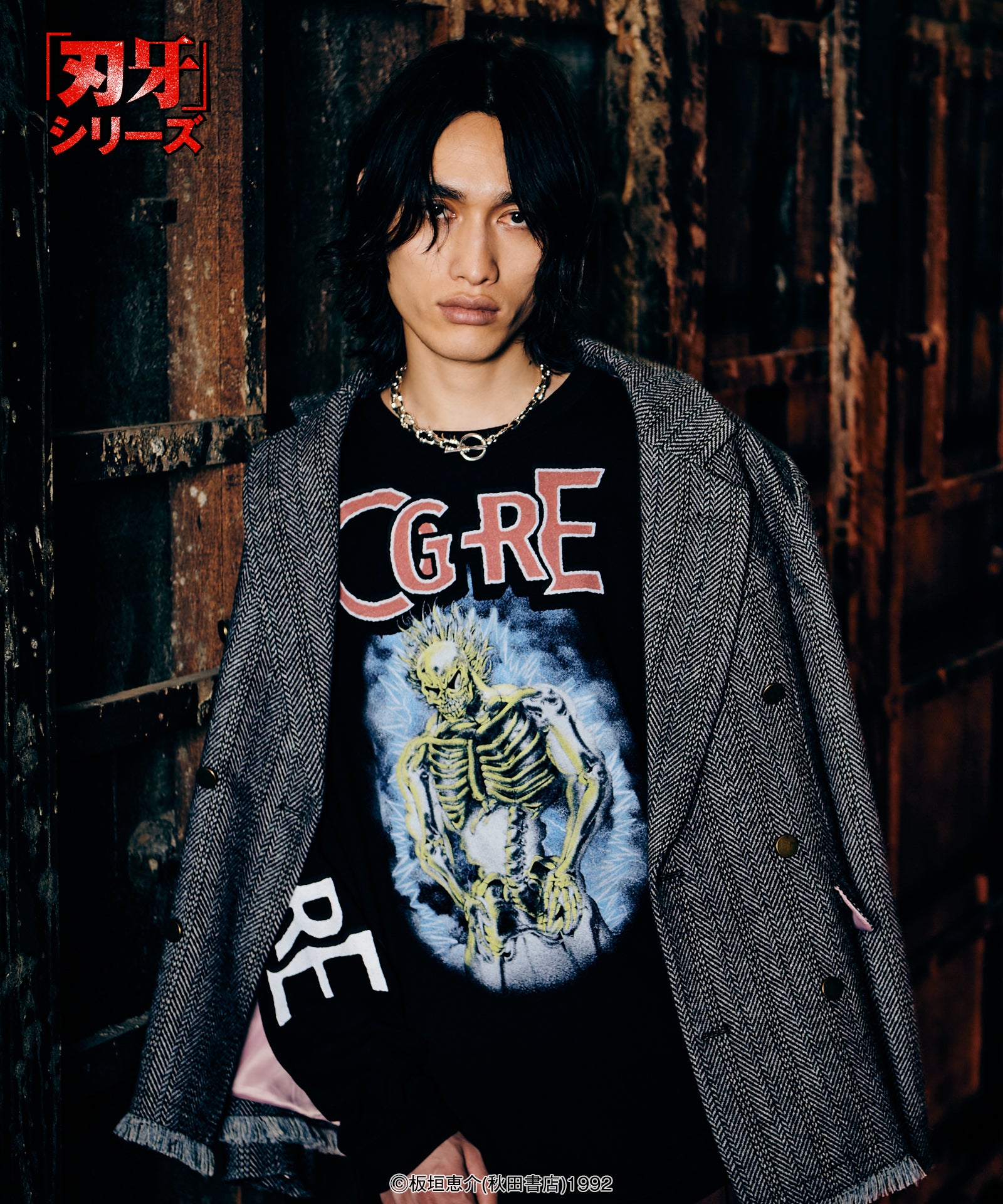 H:185 / B:80 / W:67 / H:83 / 着用サイズ:L