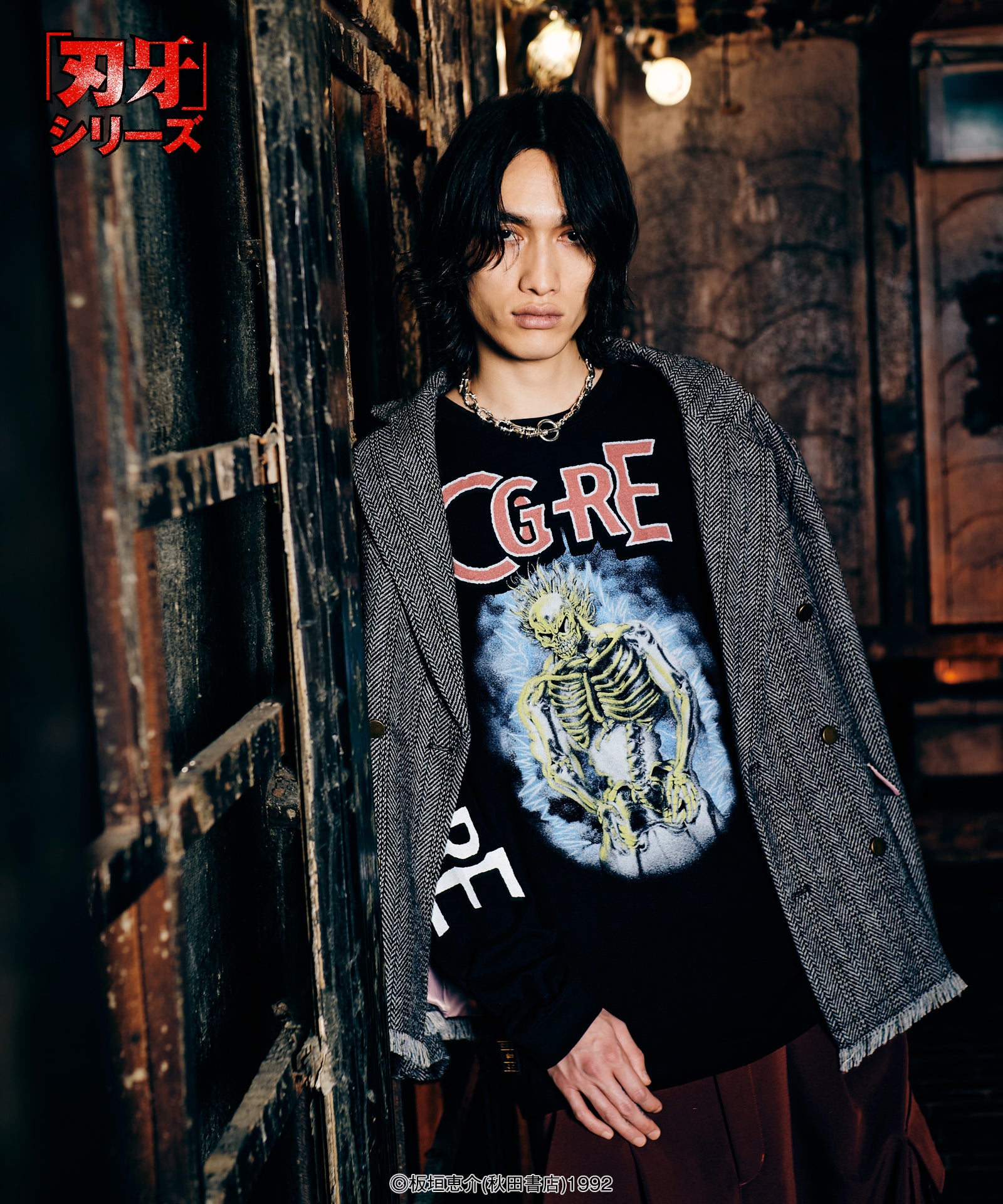 H:185 / B:80 / W:67 / H:83 / 着用サイズ:L