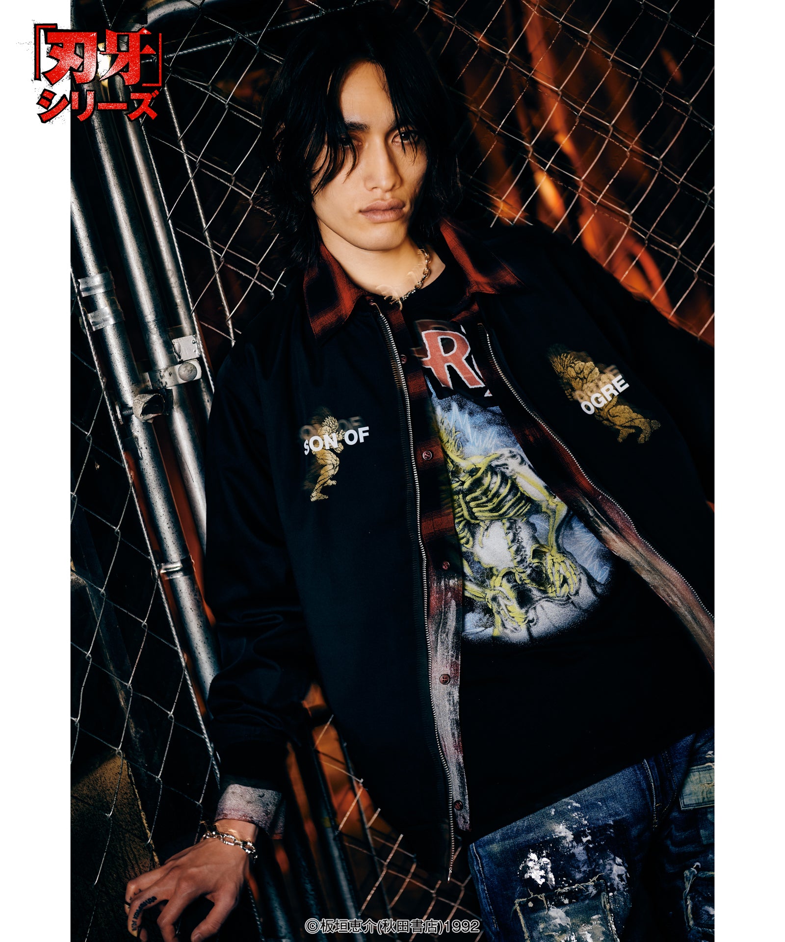 H:185 / B:80 / W:67 / H:83 / 着用サイズ:L