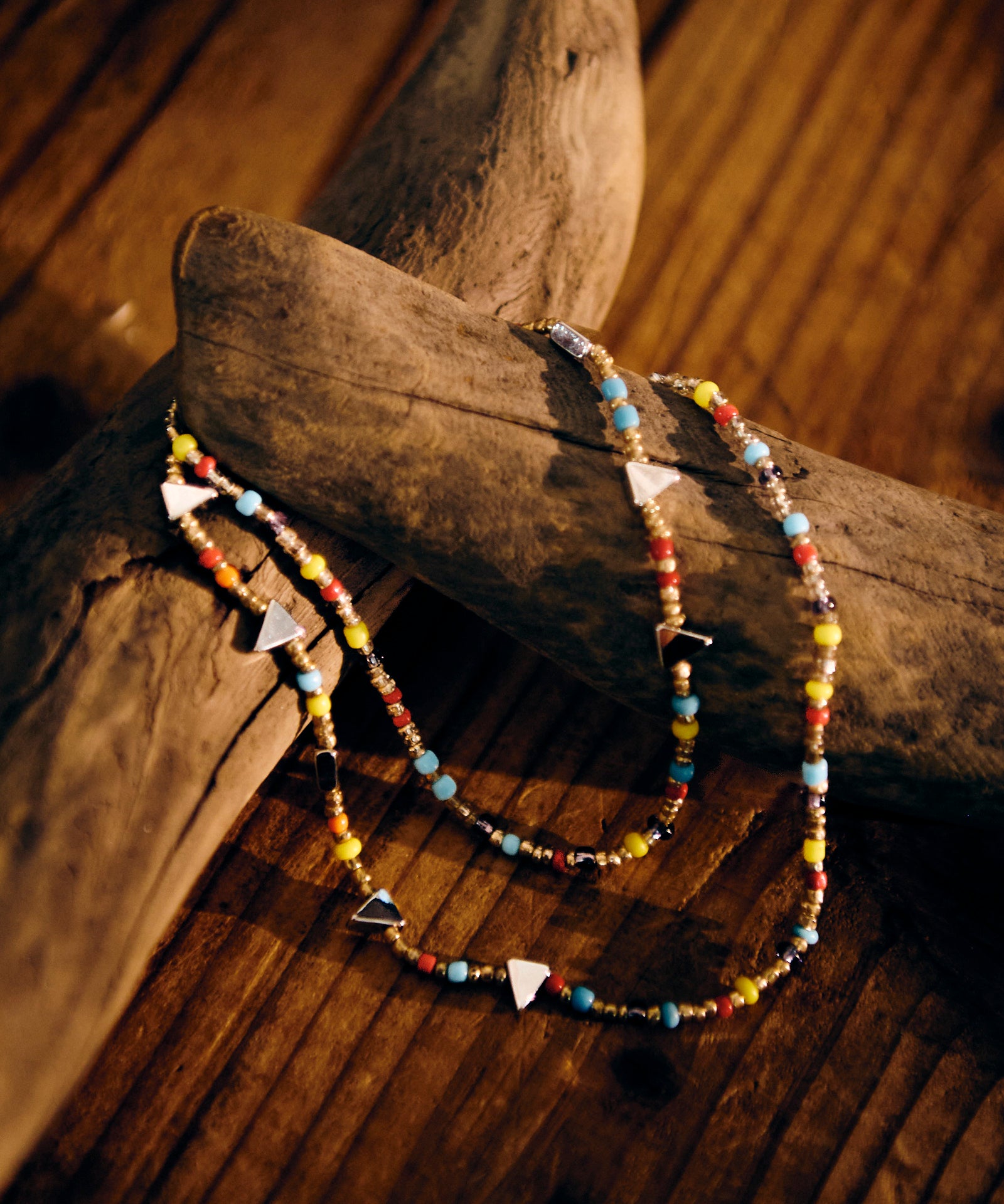 Egyptian Charm 2Way Beads Necklace / エジプシャンチャーム2ウェイビーズネックレス