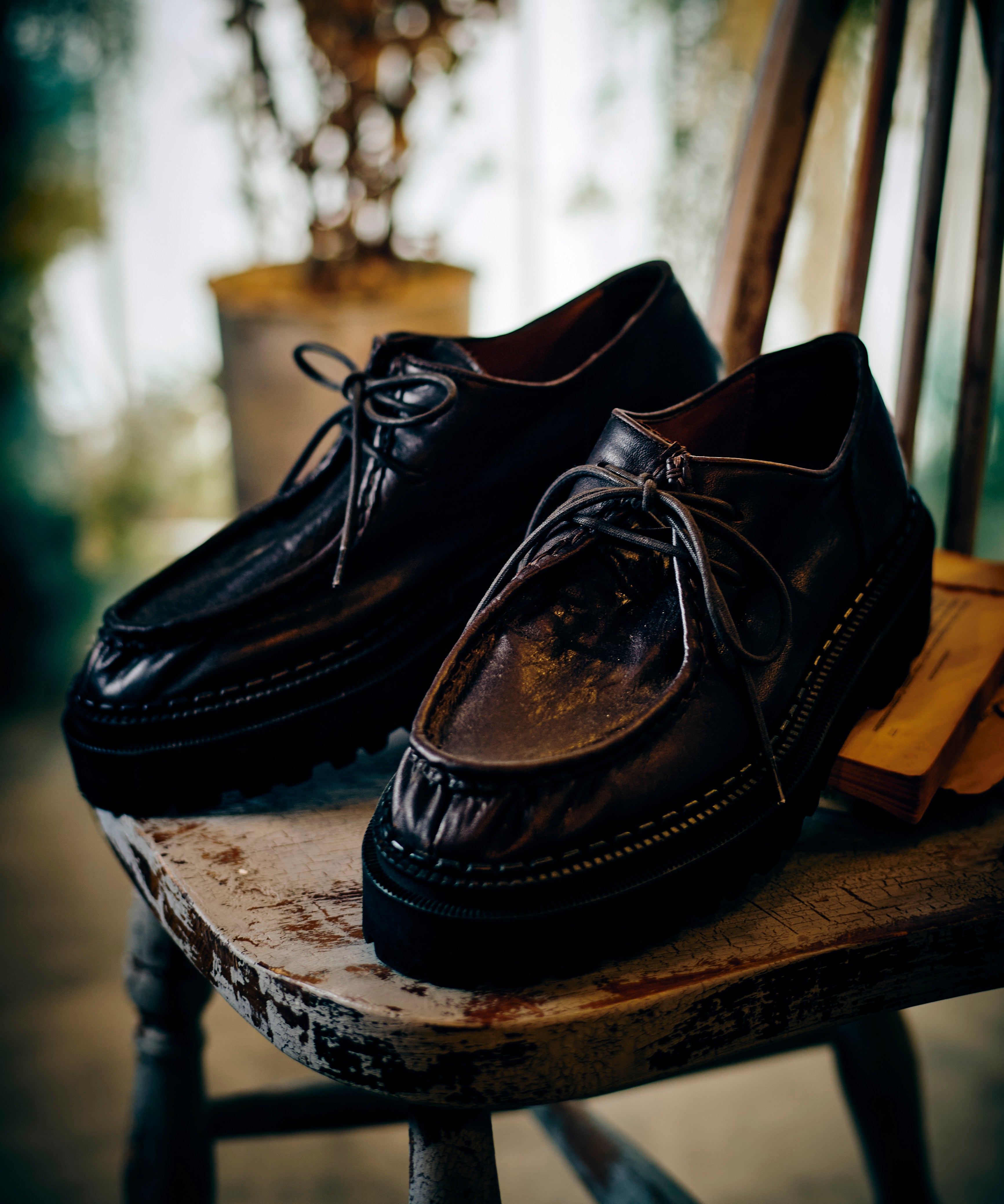 チロリアンシューズ GB0226/AC04 : Tank Sole Tyrolean Shoes / タンクソールチロリアン
