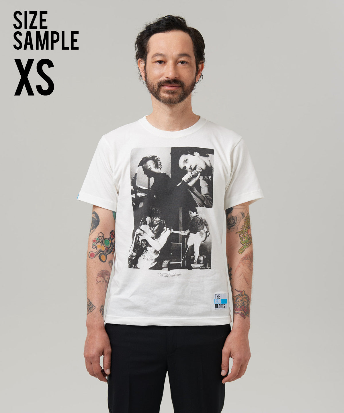 ブルーハーツ Tシャツ ブラック ツアーグッズ