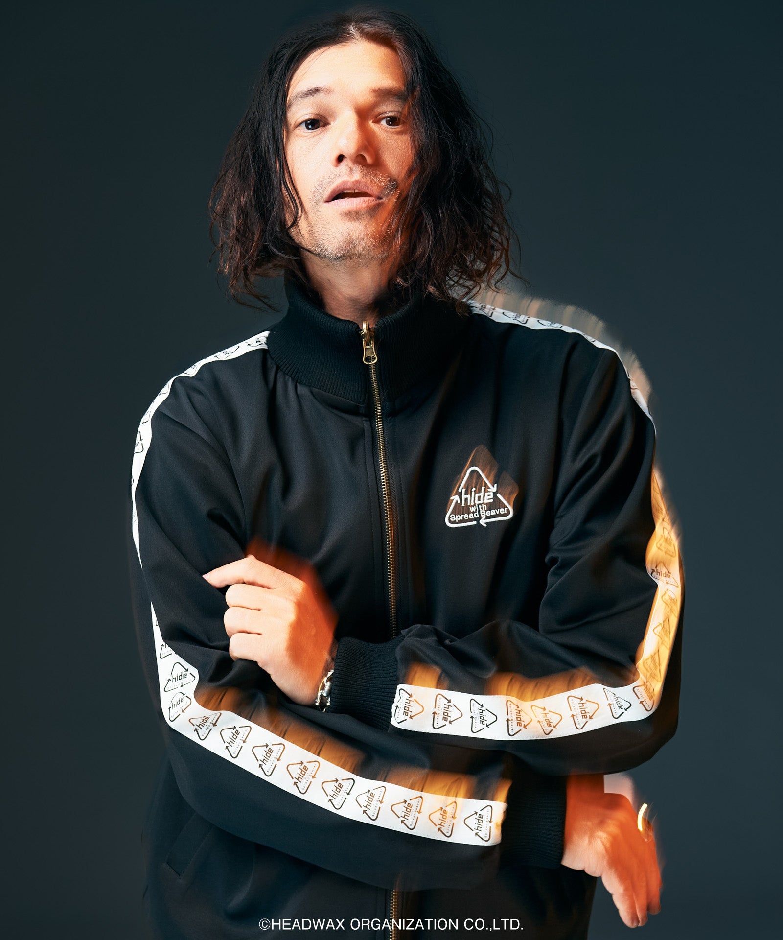 GB0226/HD03 : hide Check Track Jacket | glamb Online Store