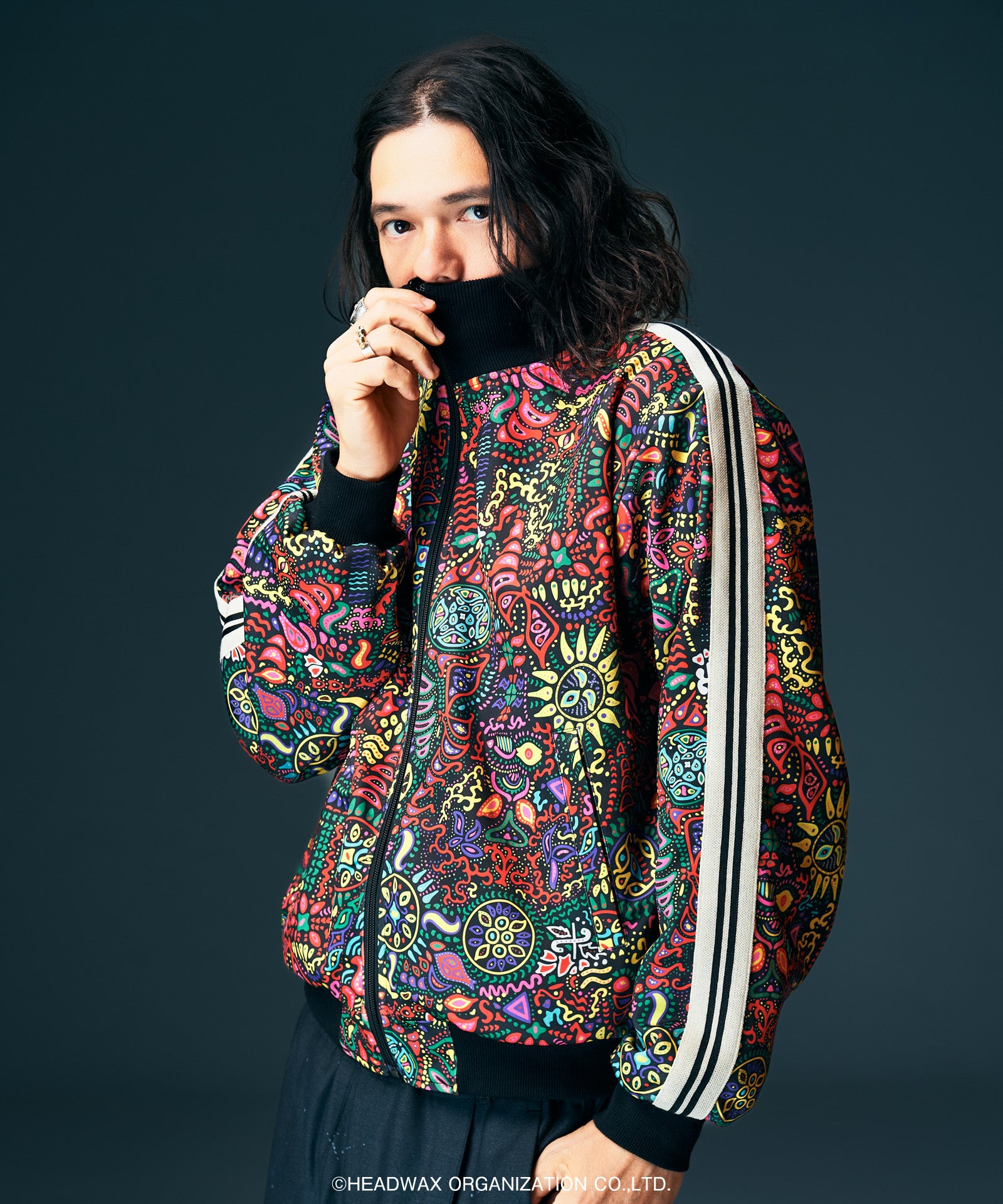 GB0226/HD06 : hide Paint Track Jacket | glamb Online Store
